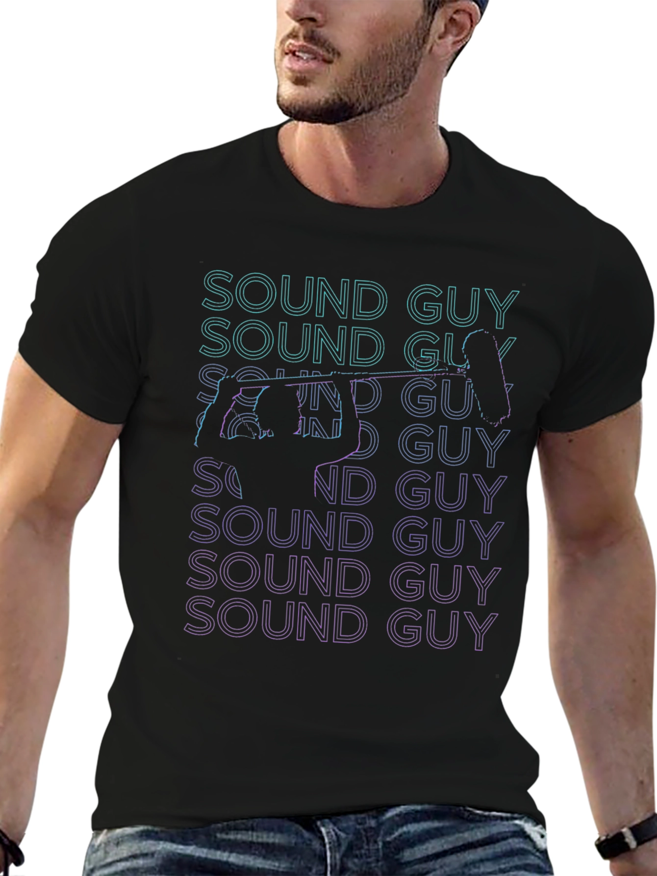 Sound Guy T-Shirt - Retro Style Audio Tech Tee