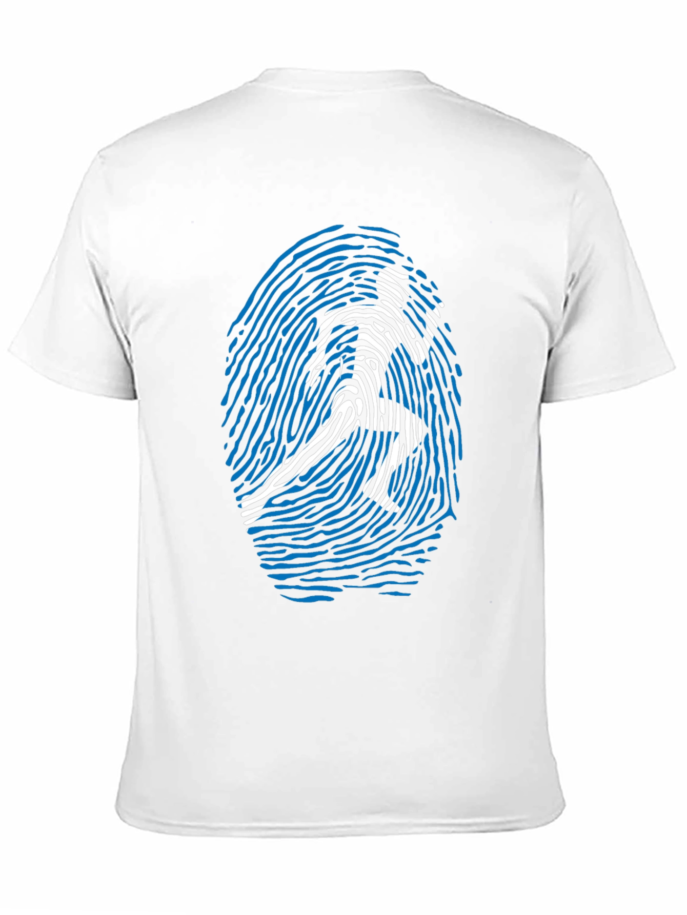 Fingerprint Runner Graphic T-Shirt