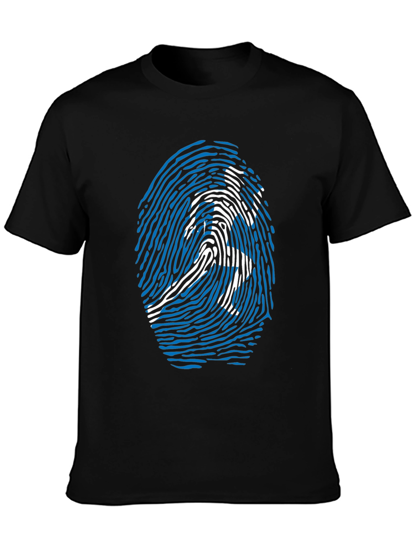 Fingerprint Runner Graphic T-Shirt