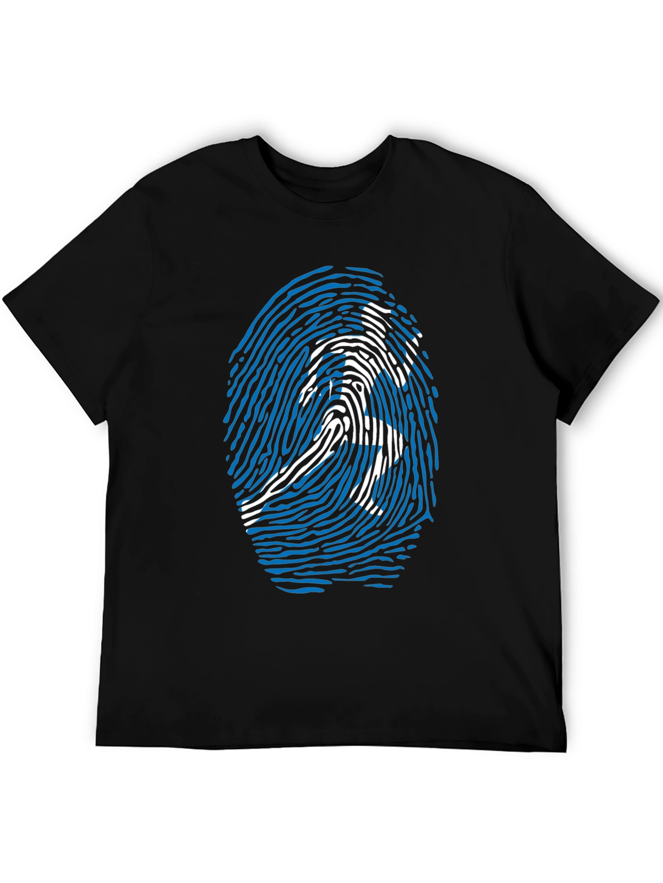 Fingerprint Runner Graphic T-Shirt