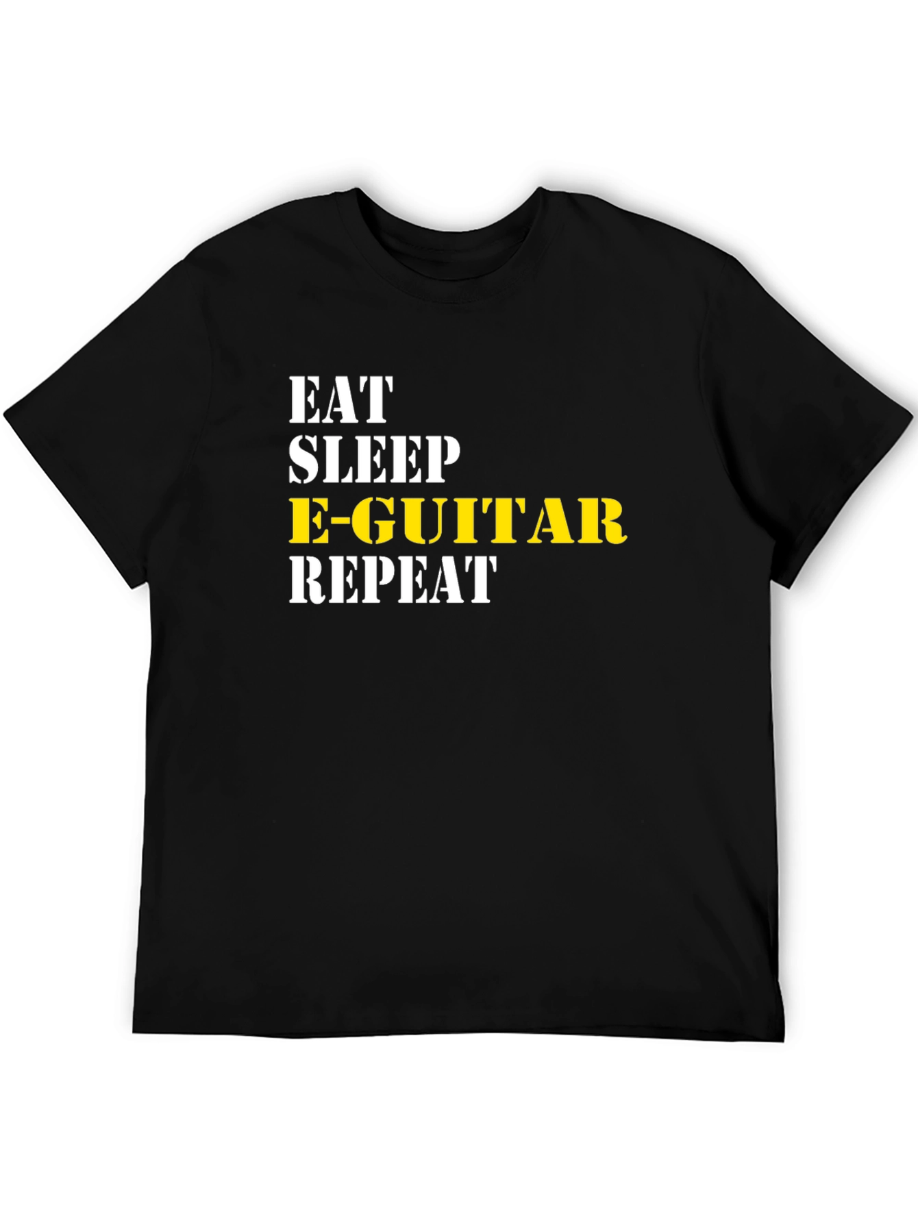 Eat Sleep E-Guitar Repeat T-Shirt