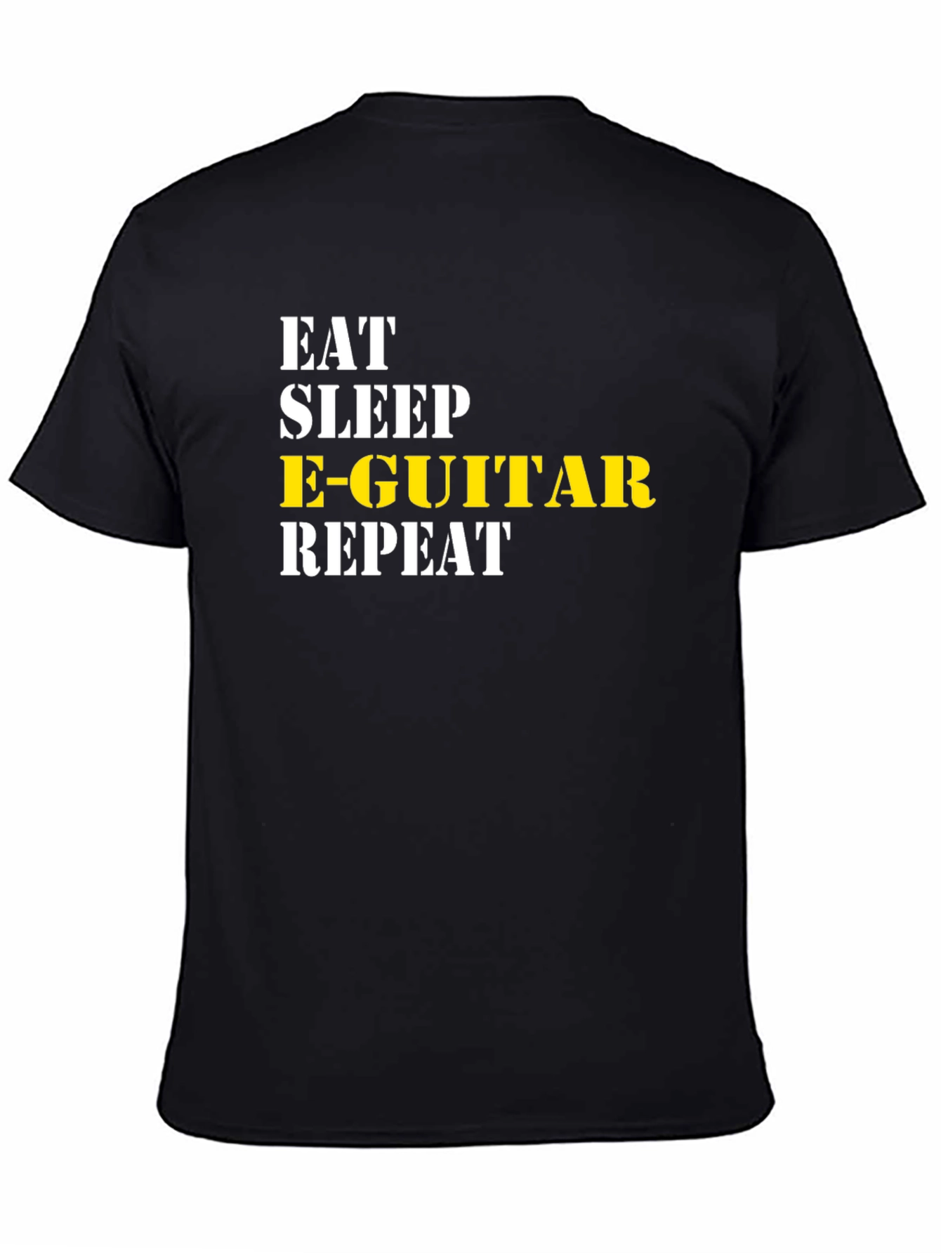 Eat Sleep E-Guitar Repeat T-Shirt