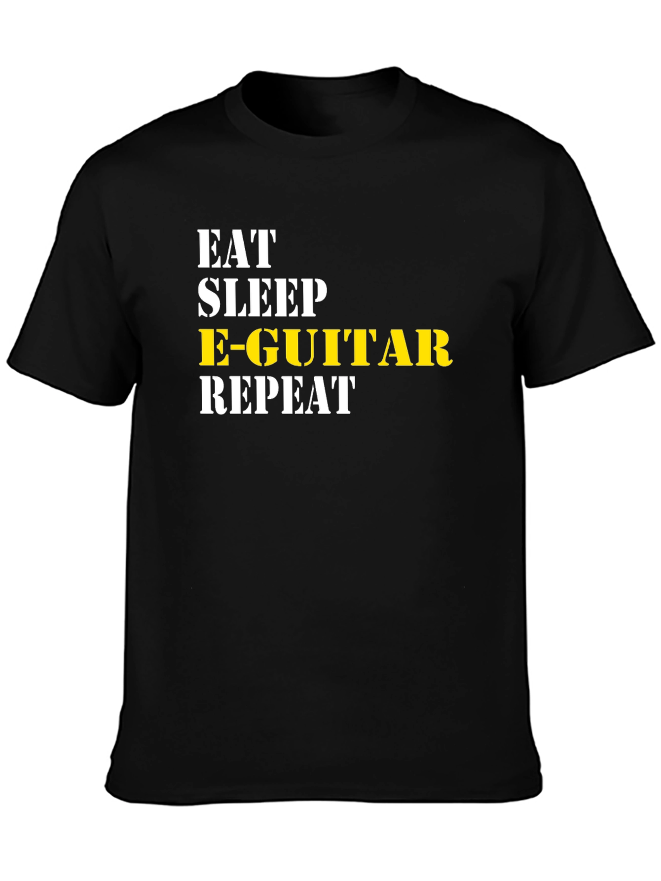 Eat Sleep E-Guitar Repeat T-Shirt