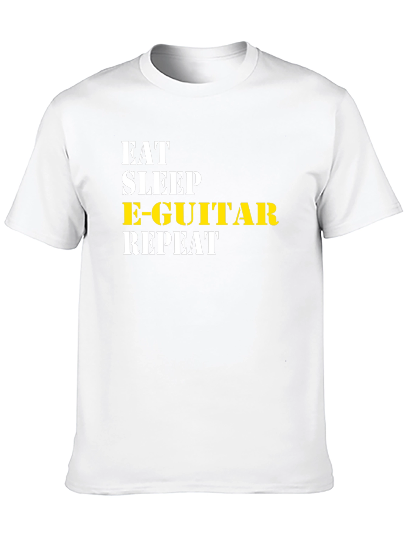 Eat Sleep E-Guitar Repeat T-Shirt