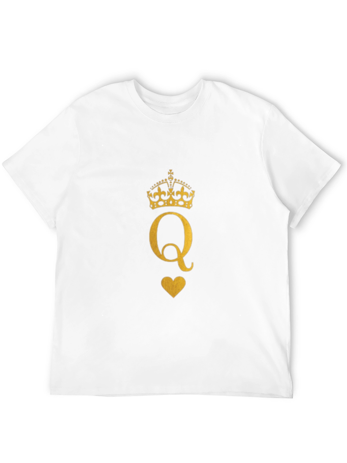 Queen of Hearts T-Shirt - Royal Card Deck Design