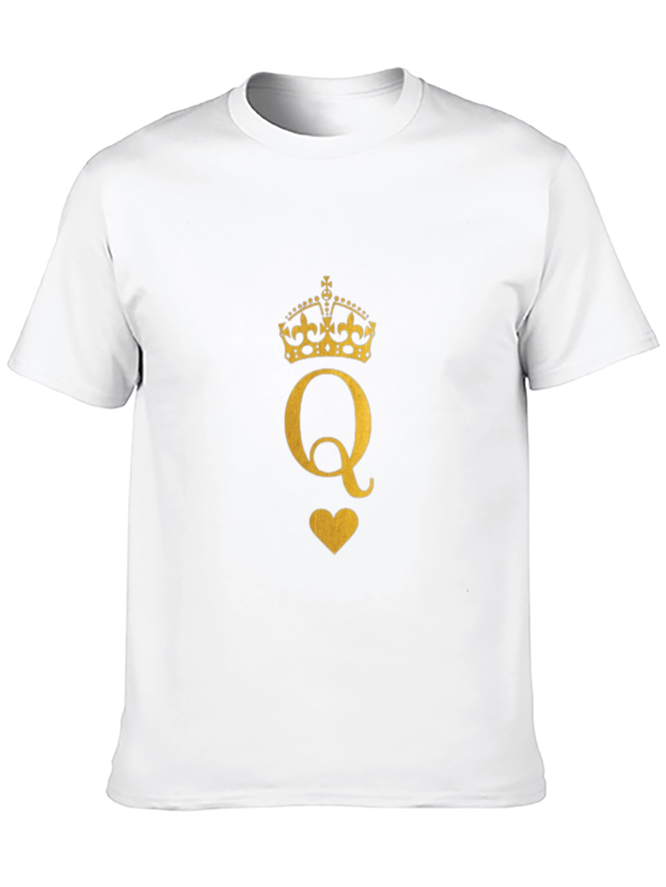 Queen of Hearts T-Shirt - Royal Card Deck Design