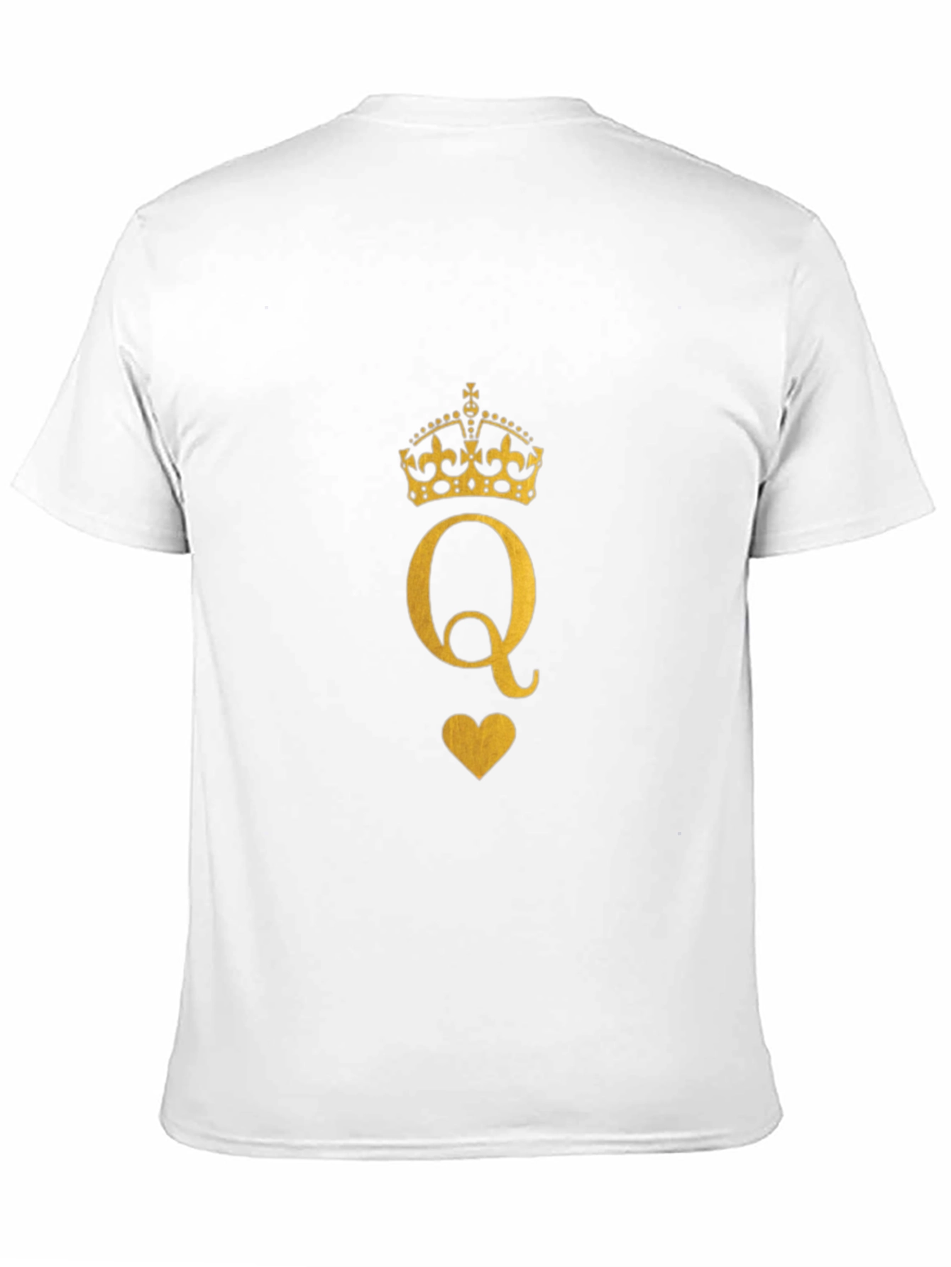 Queen of Hearts T-Shirt - Royal Card Deck Design