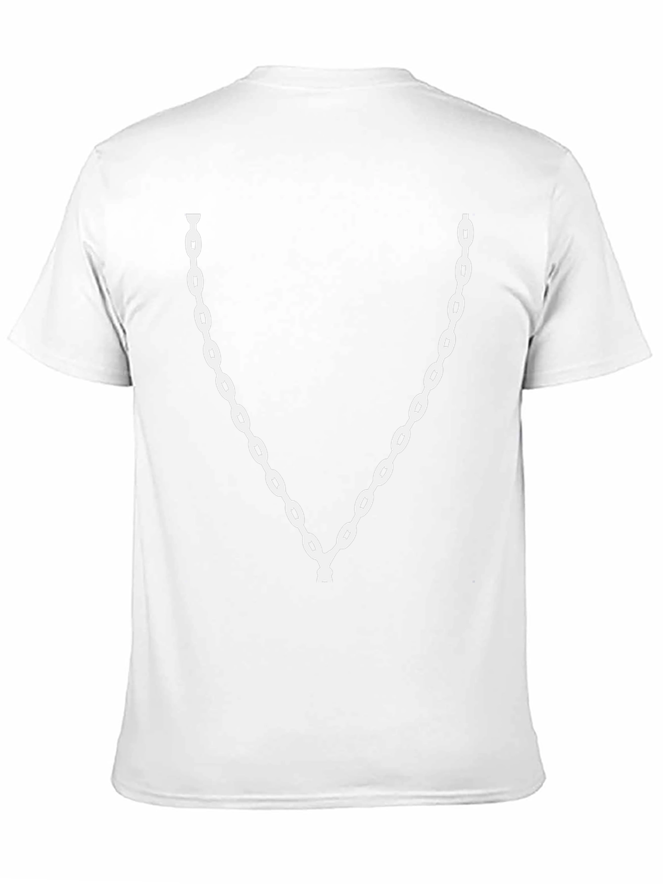 Chain Graphic Black Tee