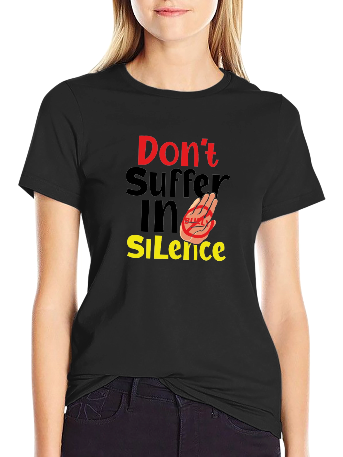 Dont Suffer in Silence Graphic Tee