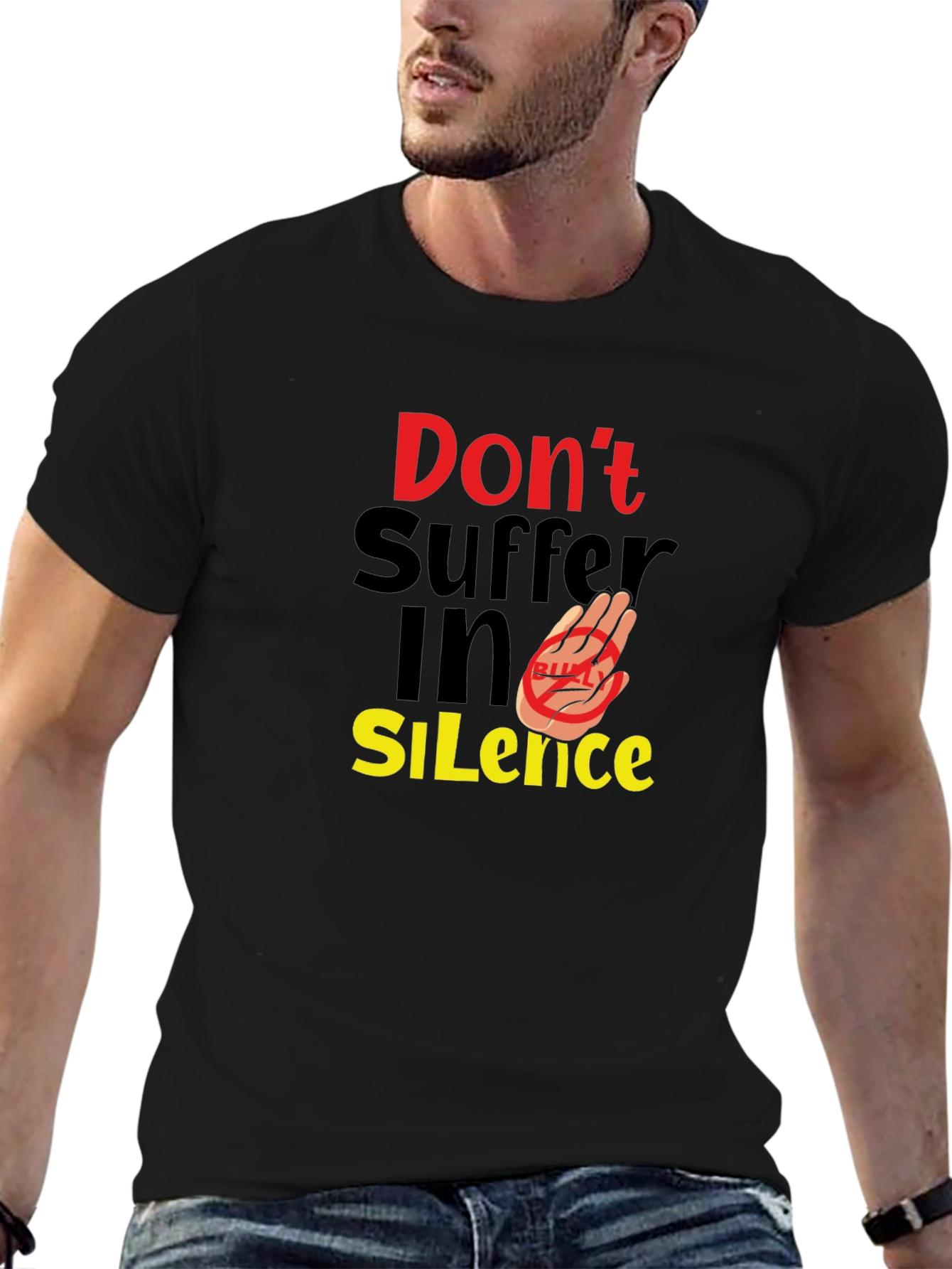 Dont Suffer in Silence Graphic Tee
