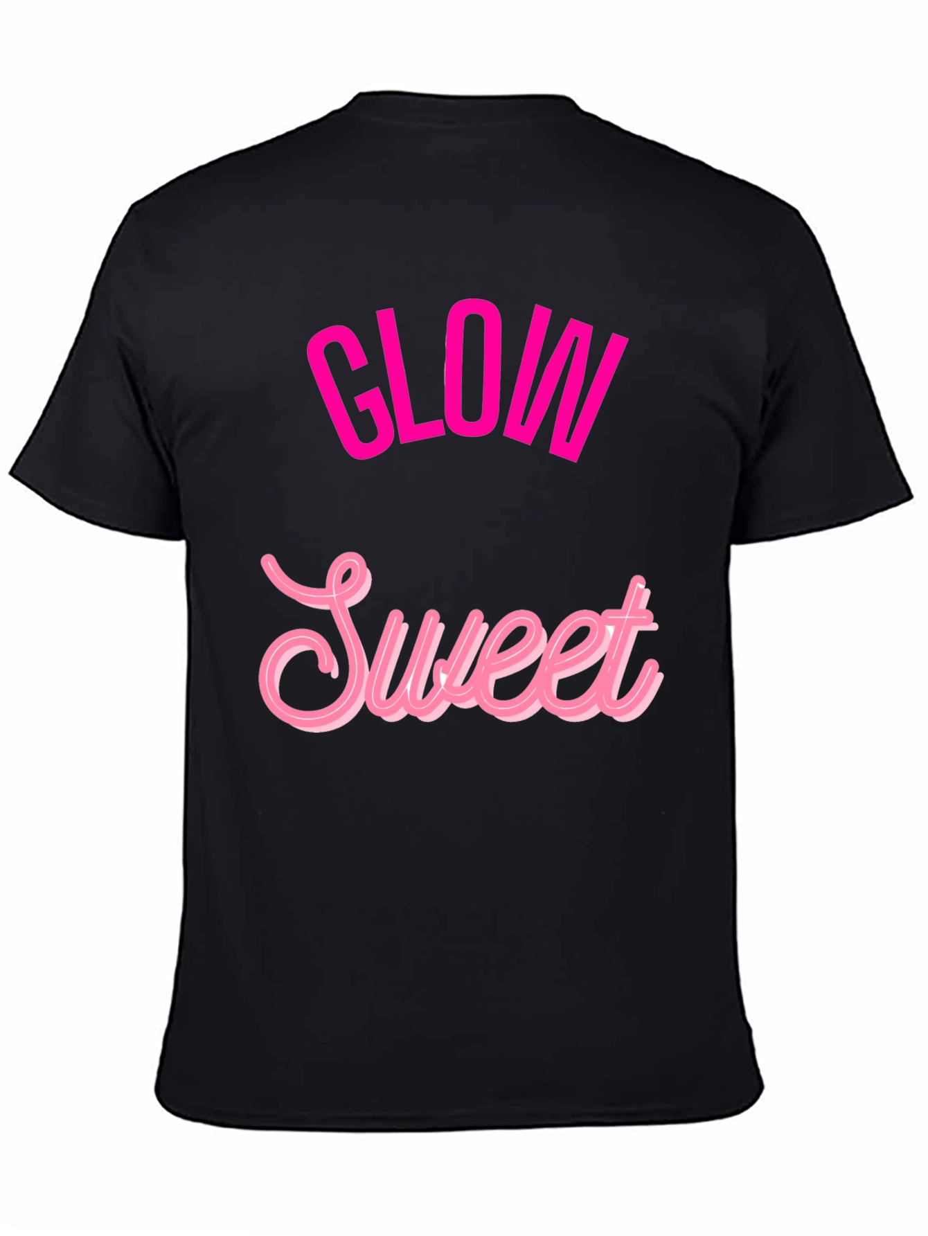 Glow Sweet Graphic Tee - Trendy Casual T-Shirt