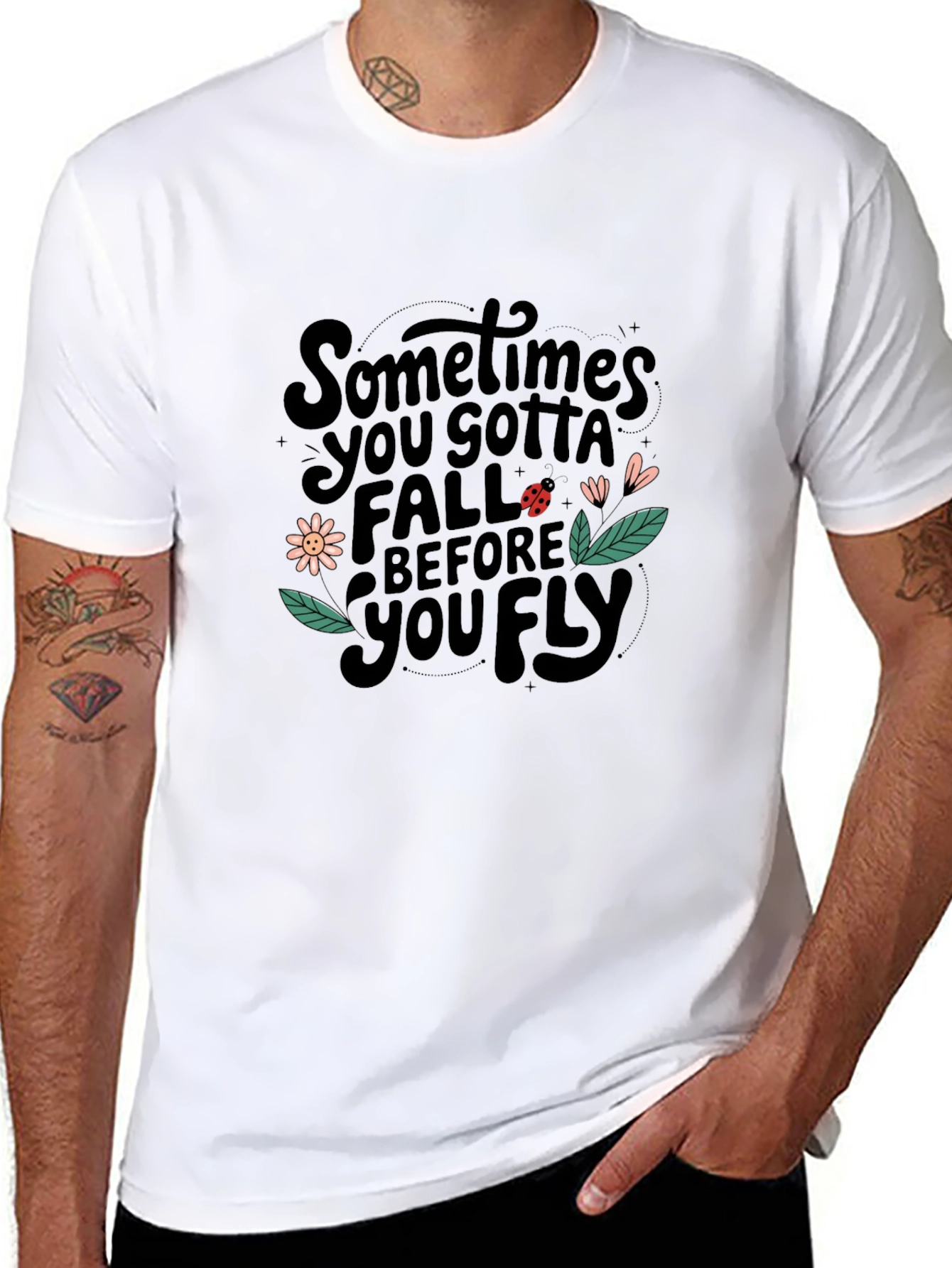Sometimes You Gotta Fall Graphic T-Shirt