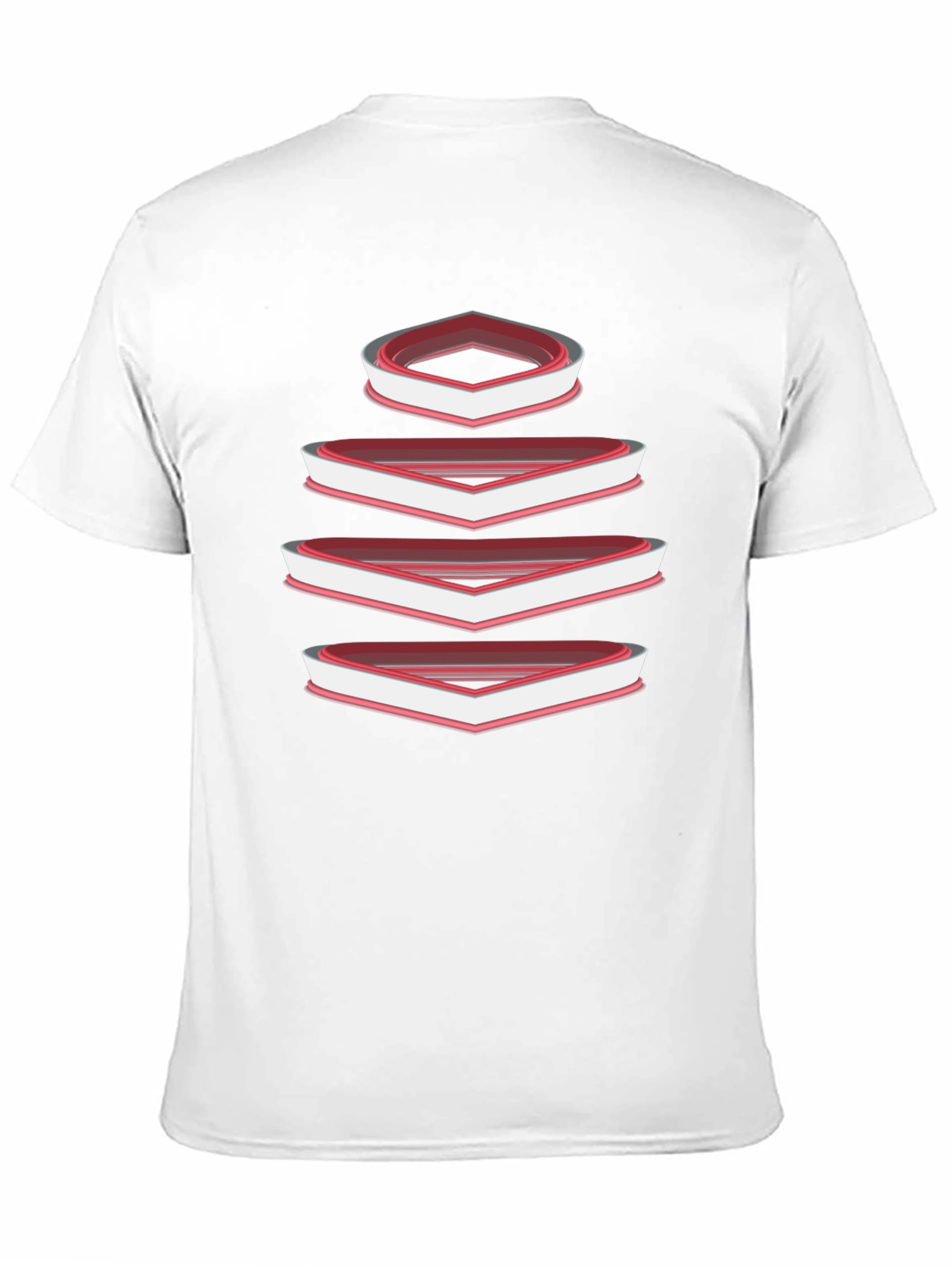 Geometric Diamond T-Shirt - Modern Graphic Tee