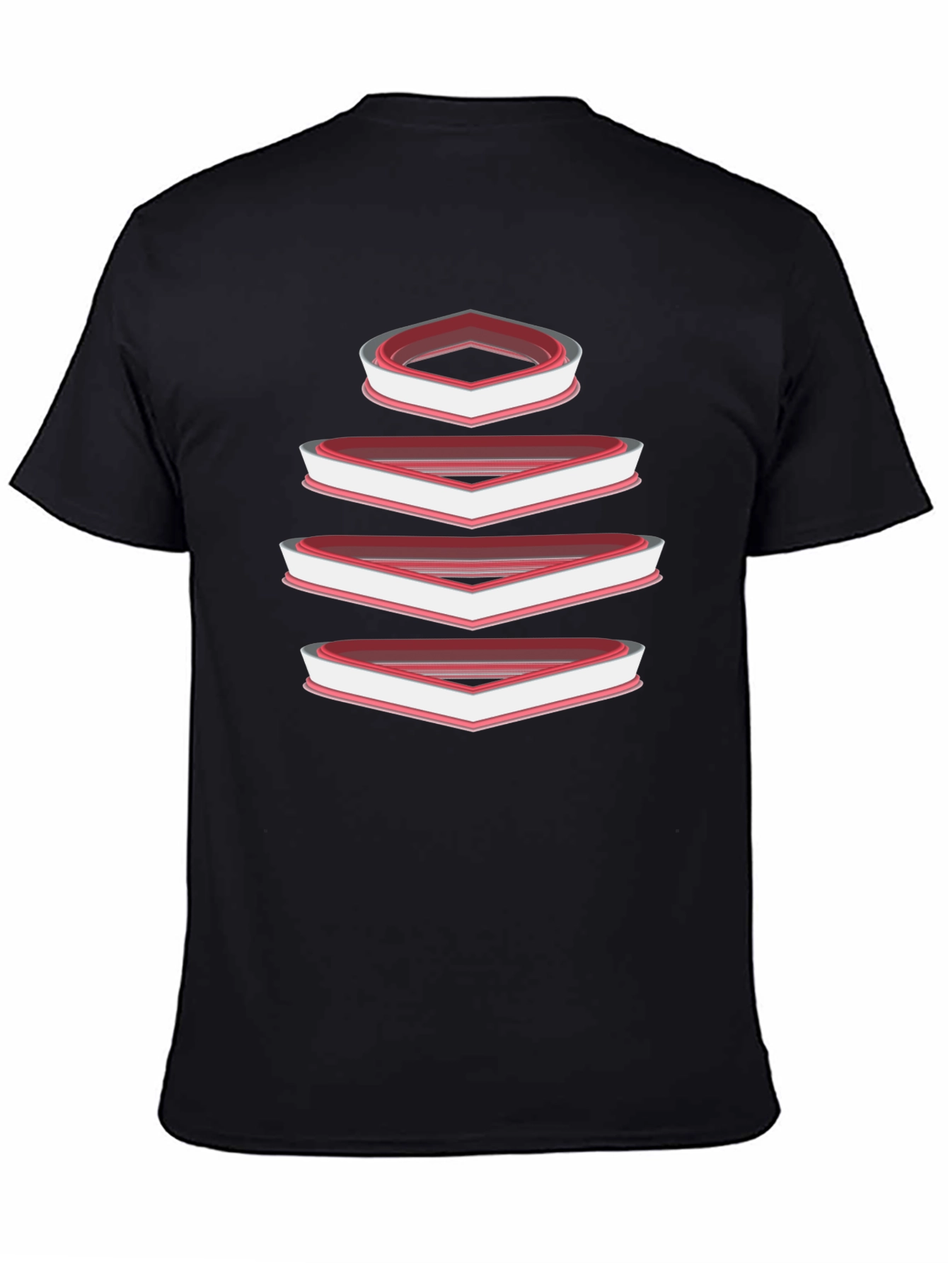 Geometric Diamond T-Shirt - Modern Graphic Tee