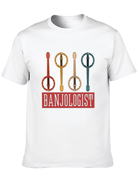 Banjologist Graphic Tee - Musician T-Shirt