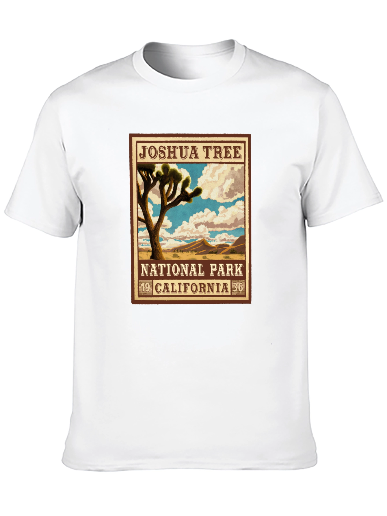 Joshua Tree National Park Black T-Shirt