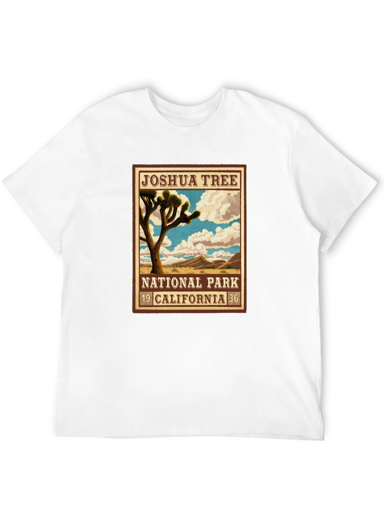 Joshua Tree National Park Black T-Shirt