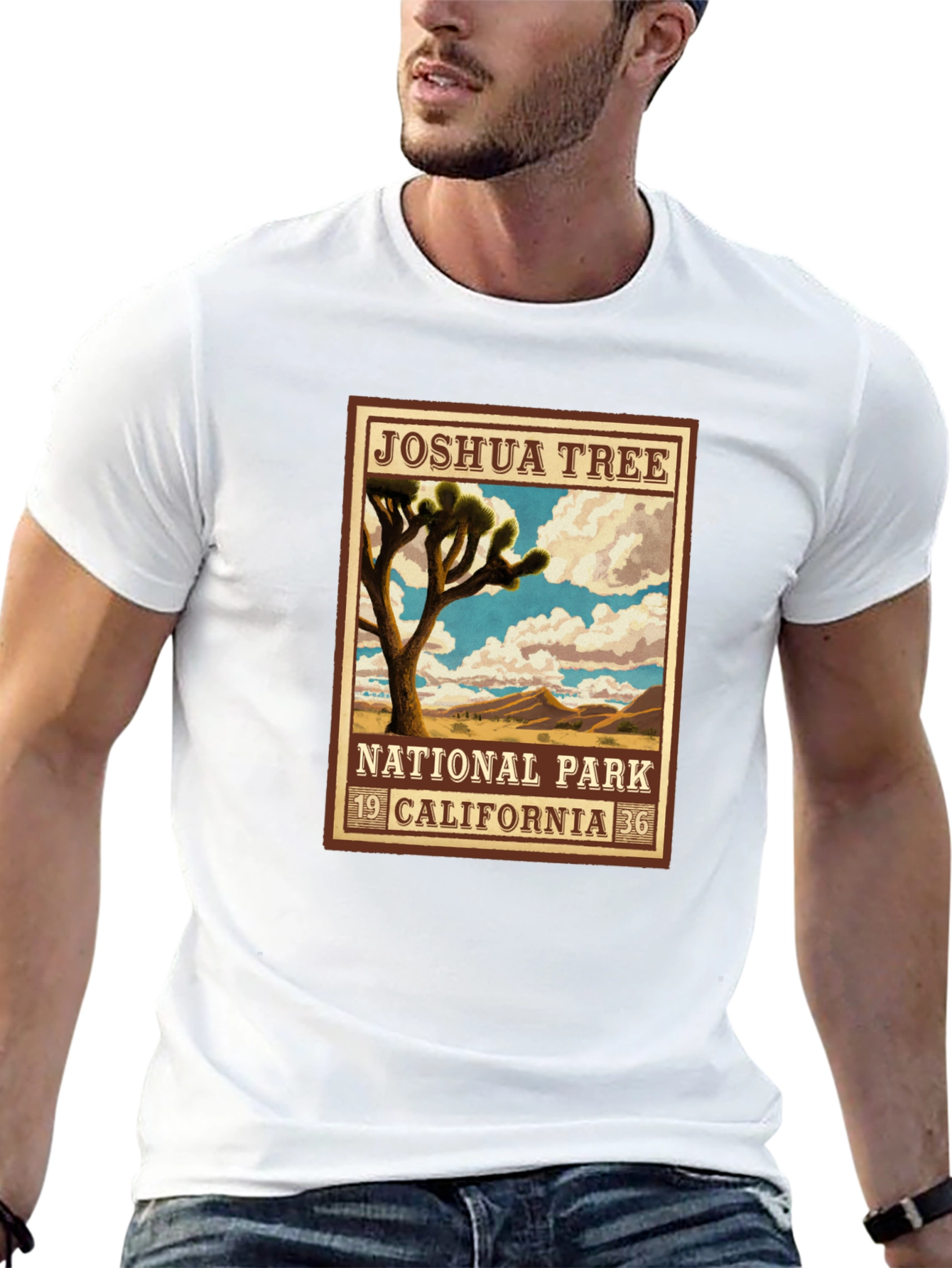 Joshua Tree National Park Black T-Shirt