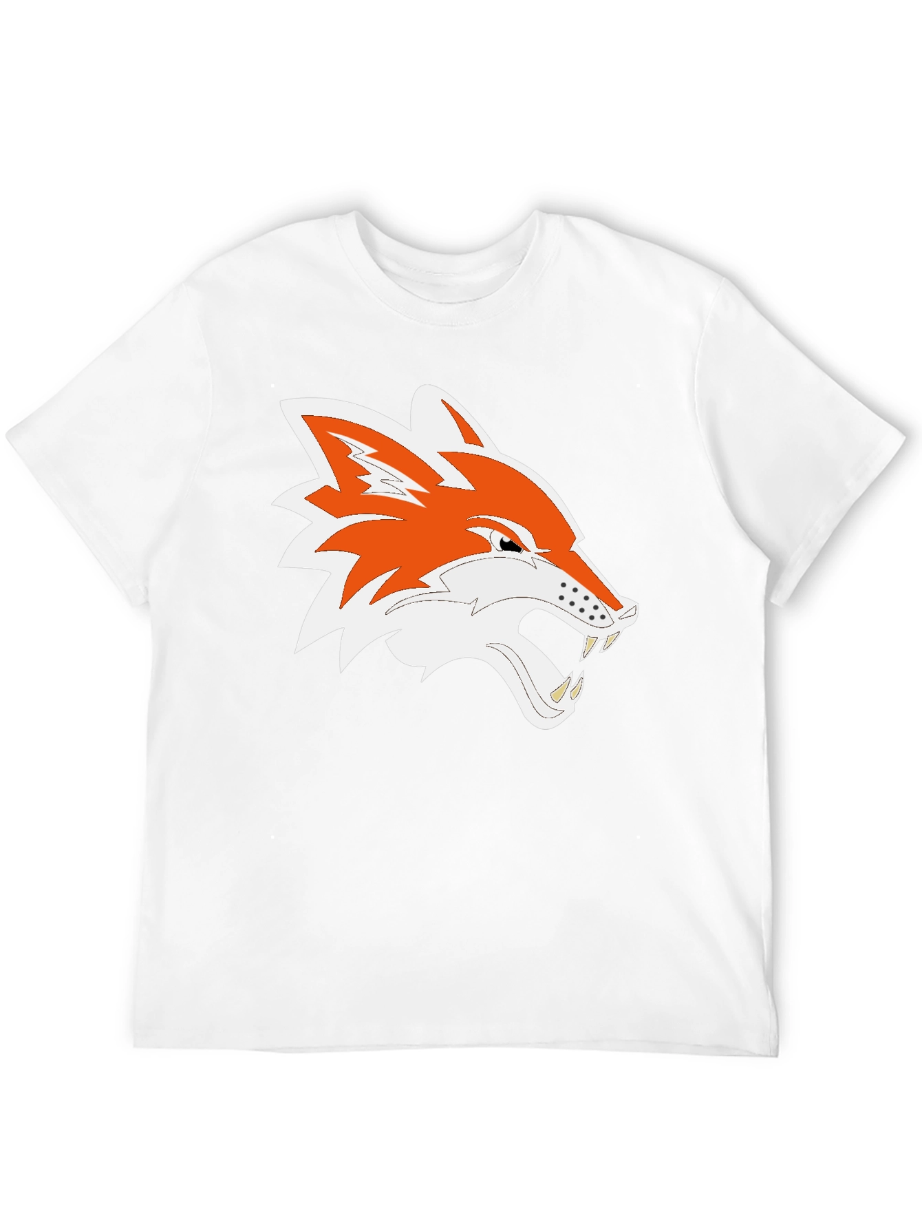 Mens Black Fox Graphic Tee