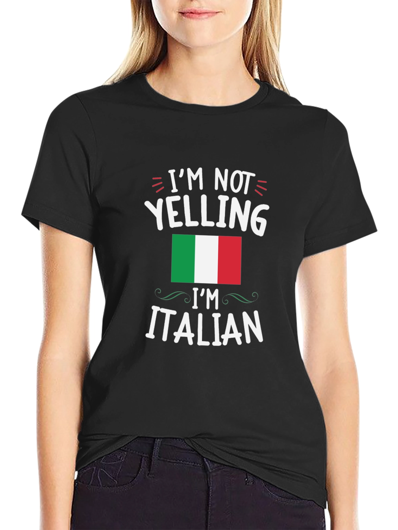 Im Not Yelling Im Italian T-Shirt