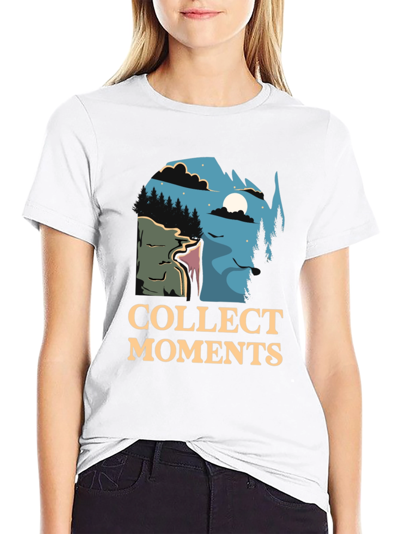 Collect Moments Nature Graphic T-Shirt