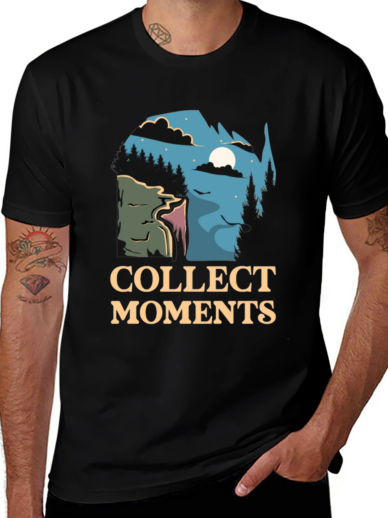 Collect Moments Nature Graphic T-Shirt