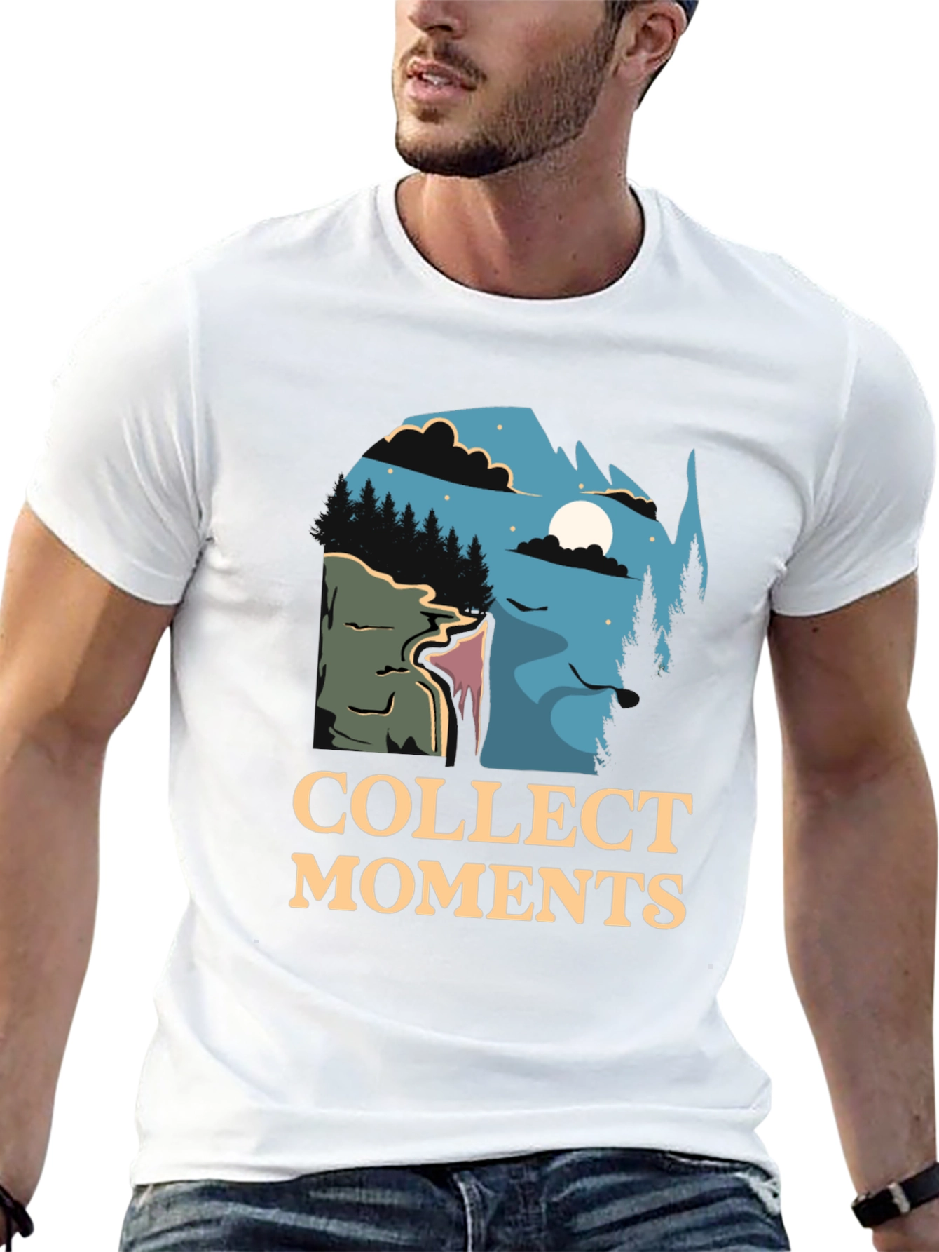 Collect Moments Nature Graphic T-Shirt