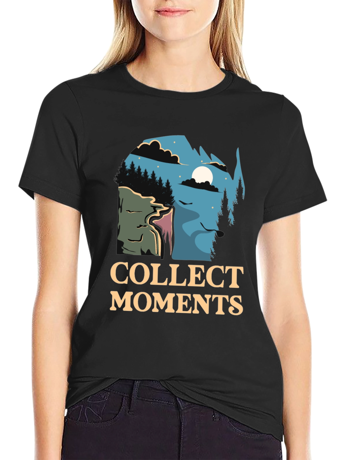 Collect Moments Nature Graphic T-Shirt