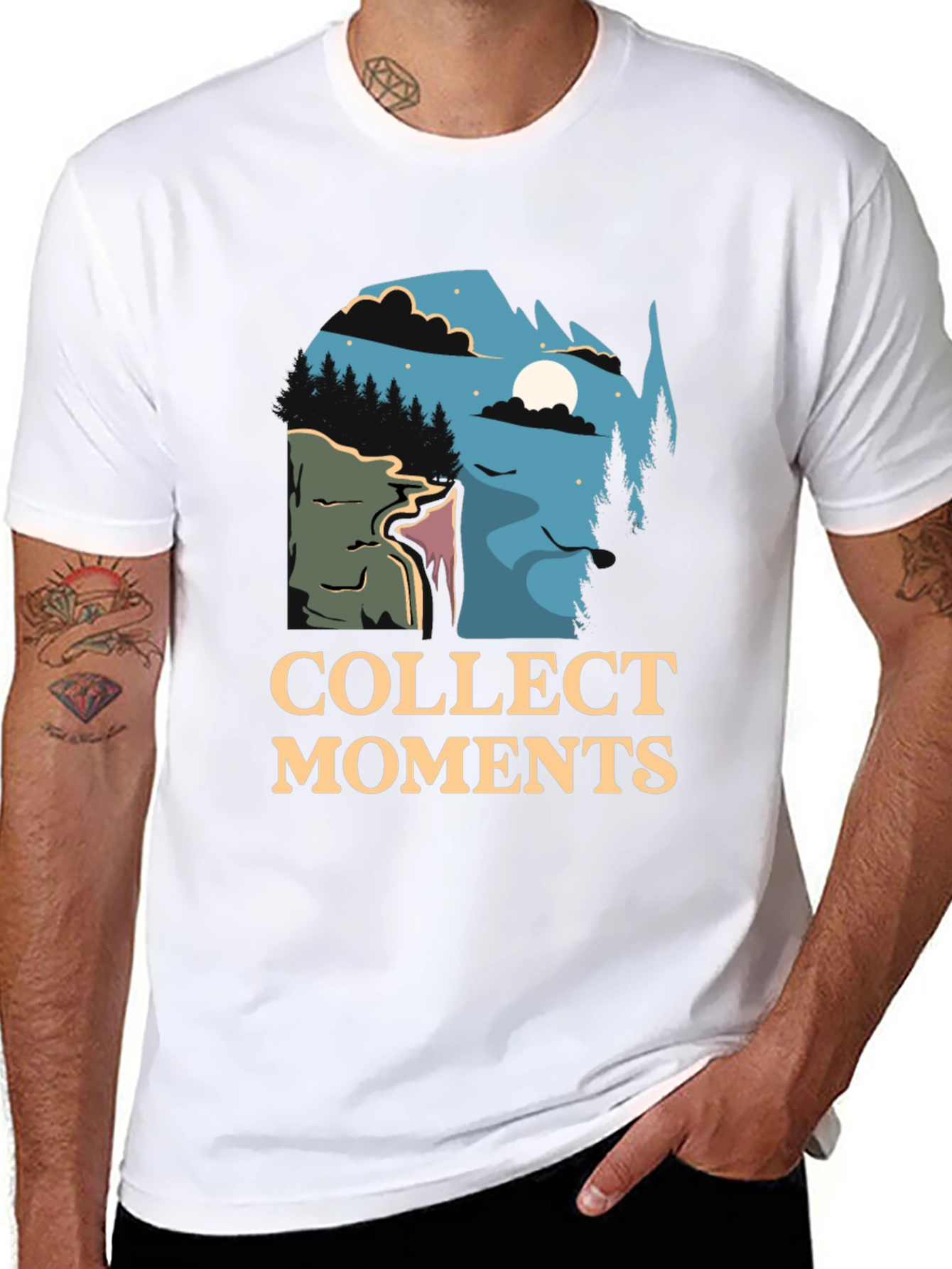Collect Moments Nature Graphic T-Shirt
