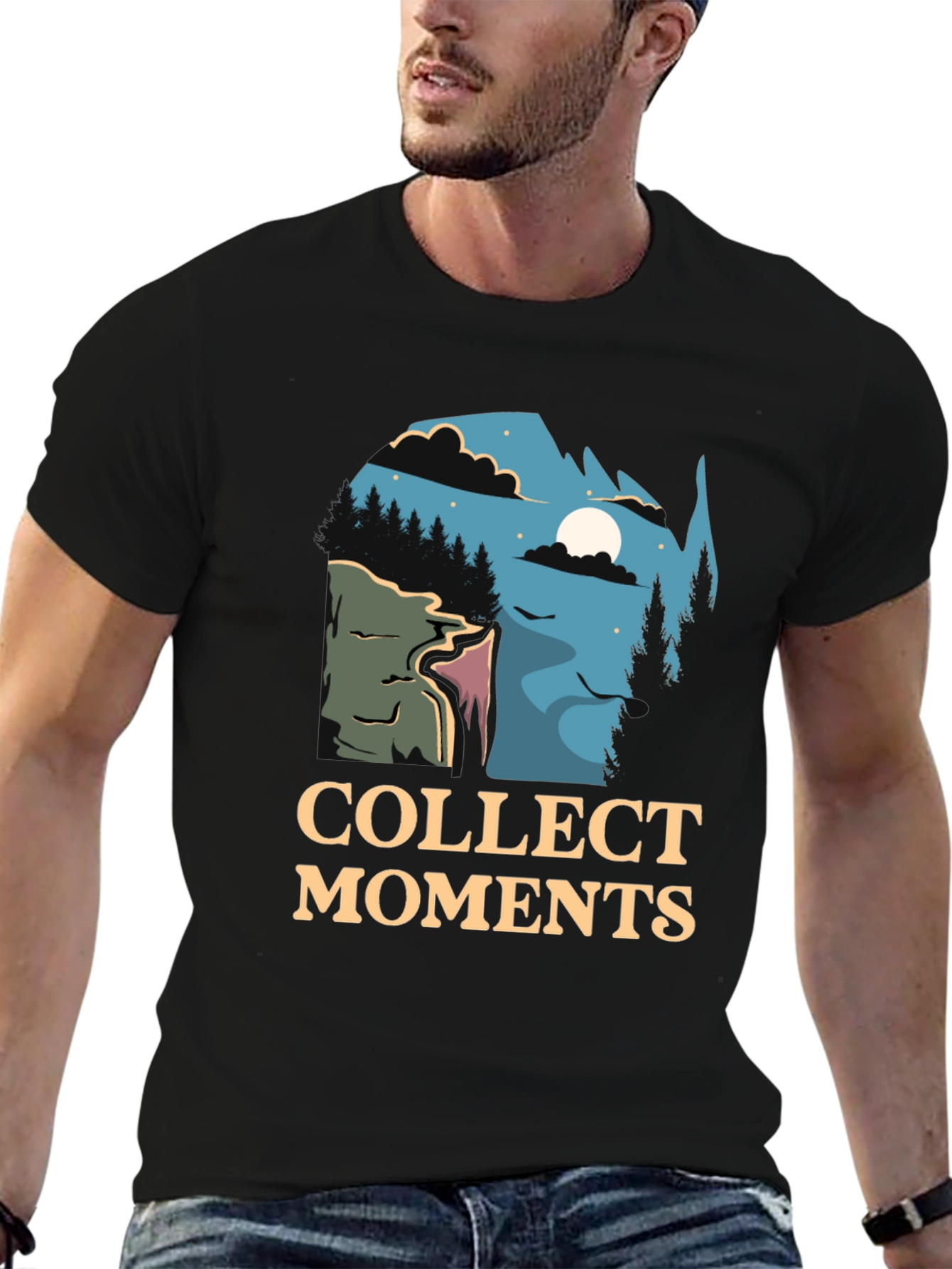 Collect Moments Nature Graphic T-Shirt