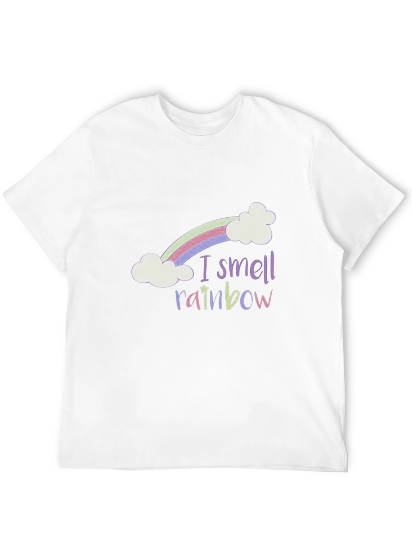 I Smell Rainbow T-Shirt Funny Graphic Tee