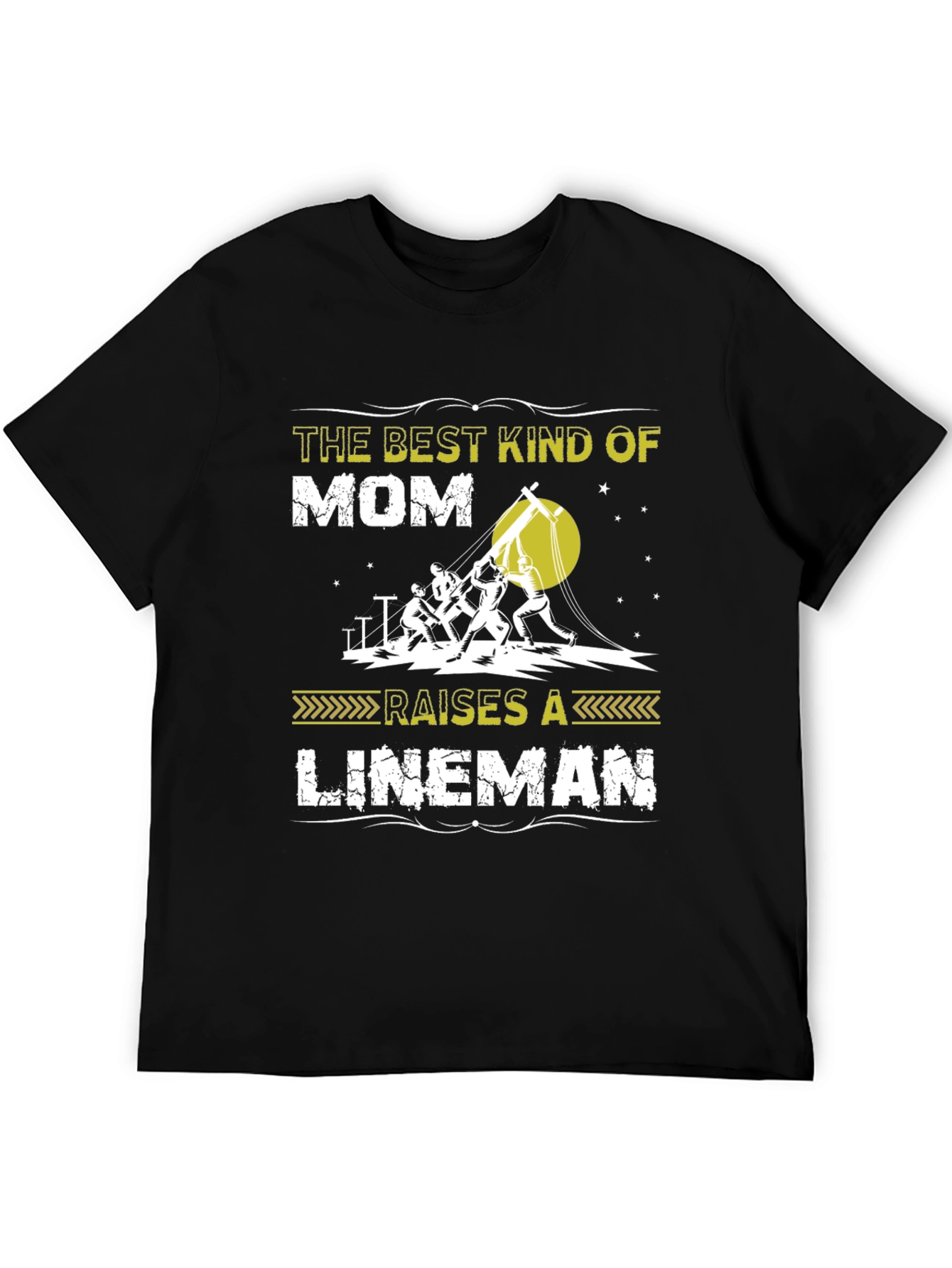 Best Kind of Mom Raises a Lineman T-Shirt