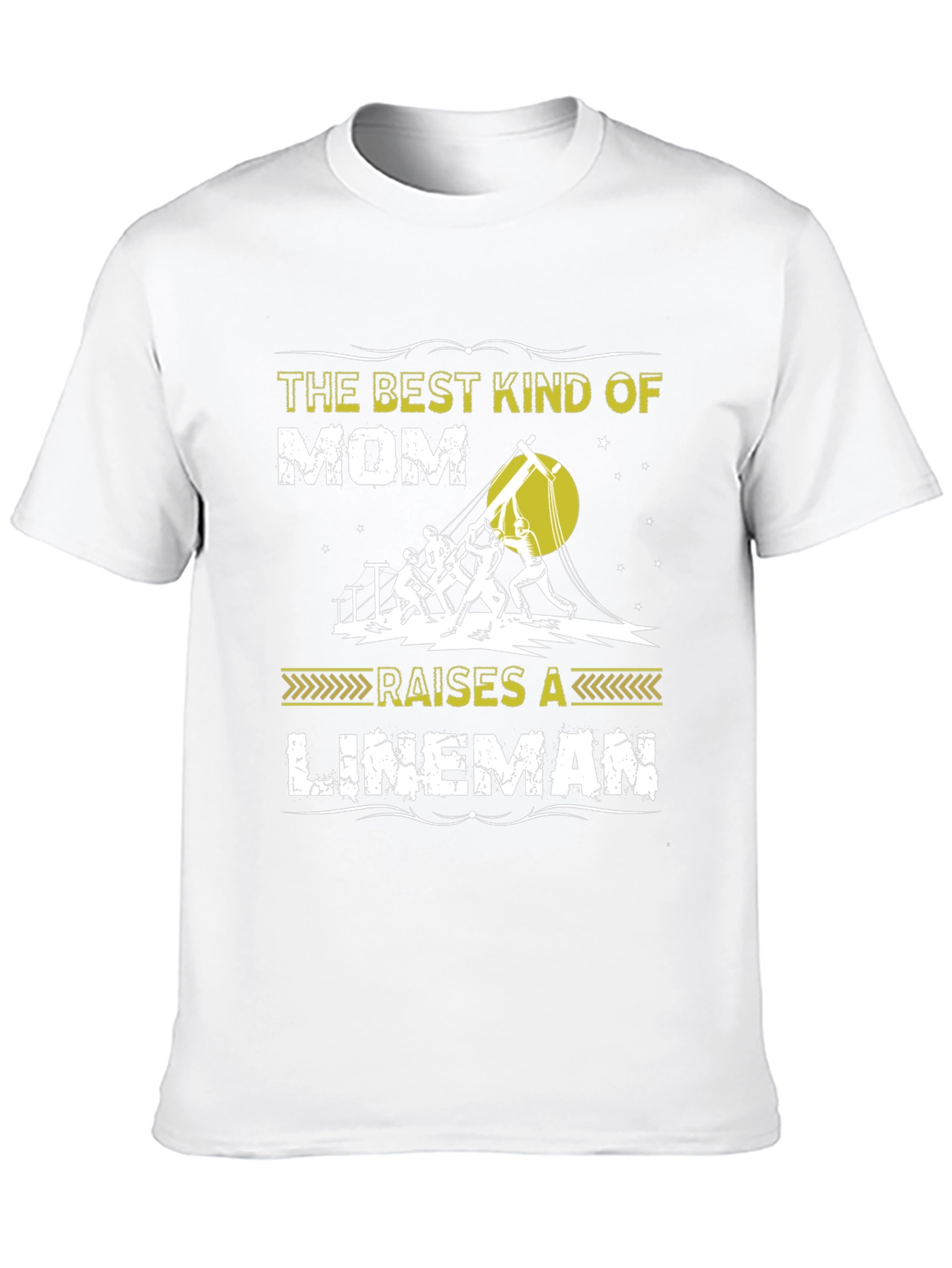 Best Kind of Mom Raises a Lineman T-Shirt