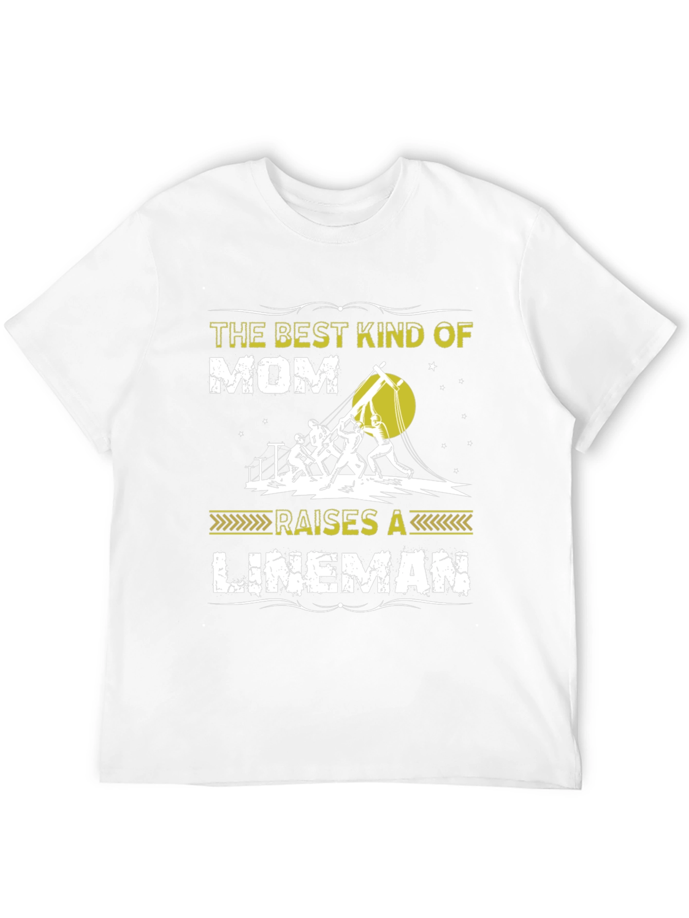 Best Kind of Mom Raises a Lineman T-Shirt