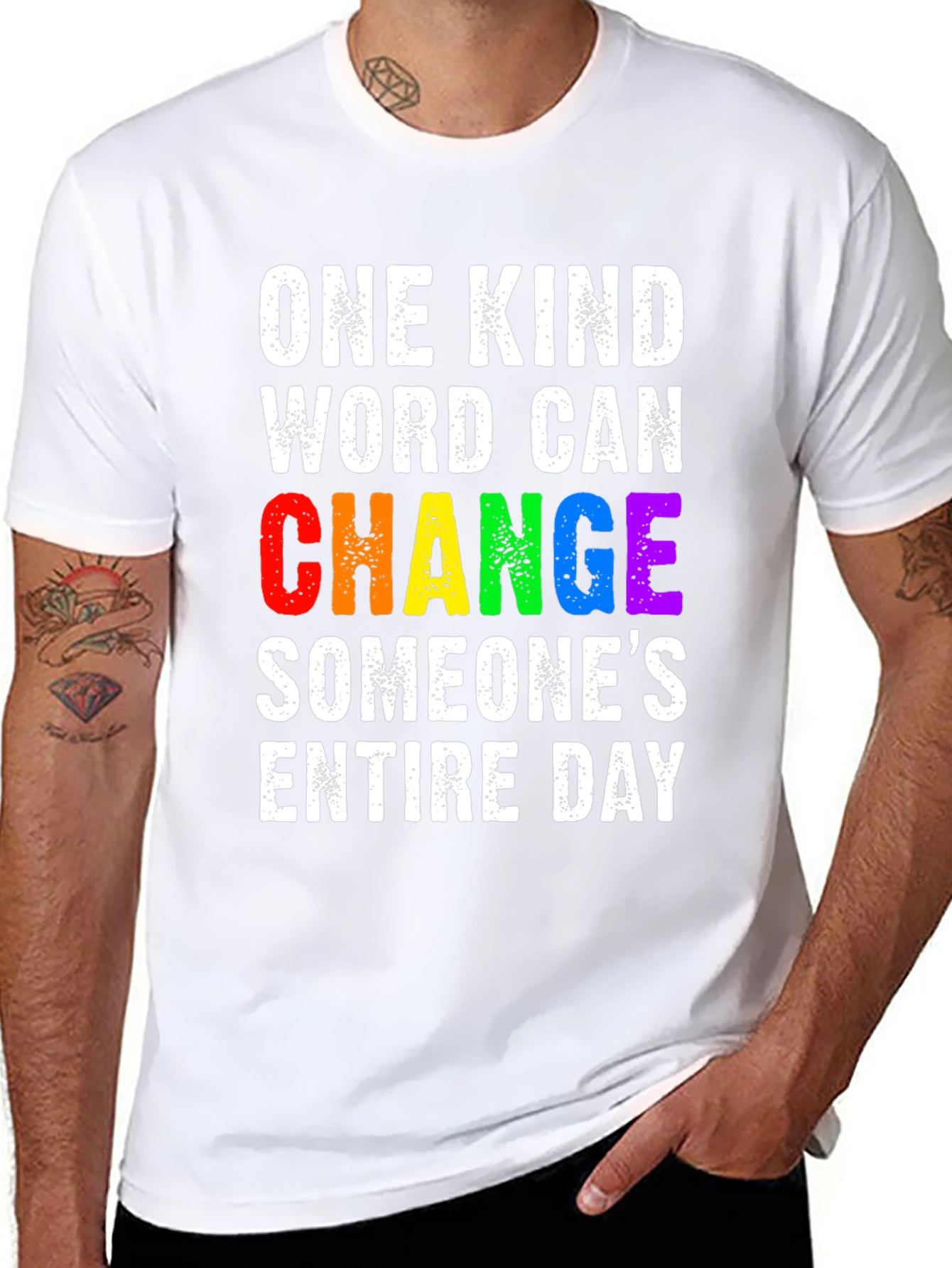 Kind Word Change Pride T-Shirt