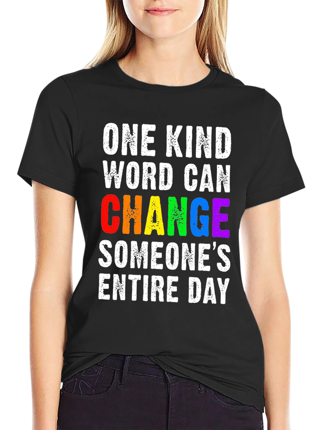 Kind Word Change Pride T-Shirt