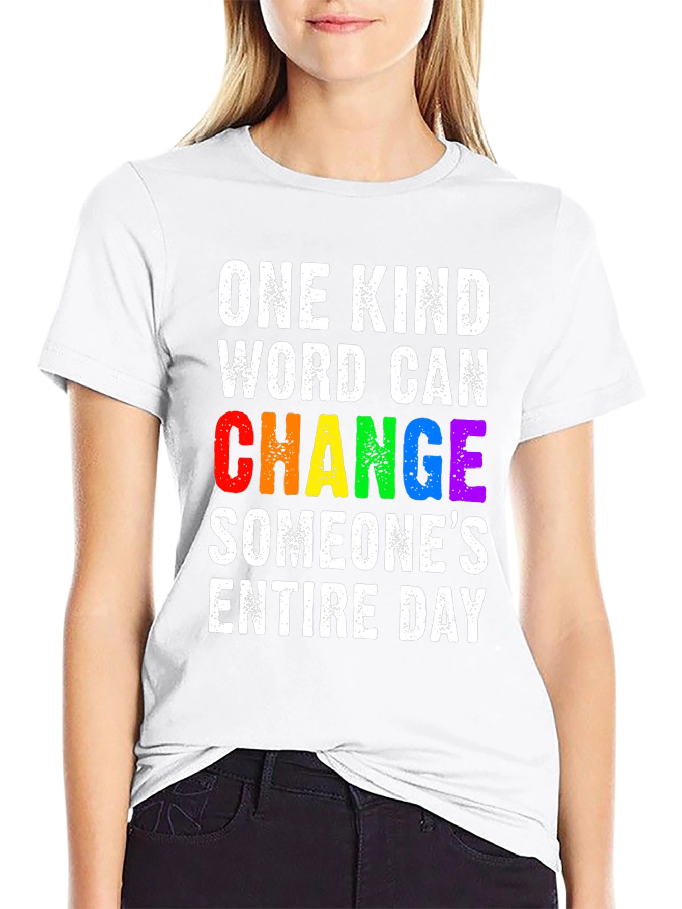 Kind Word Change Pride T-Shirt