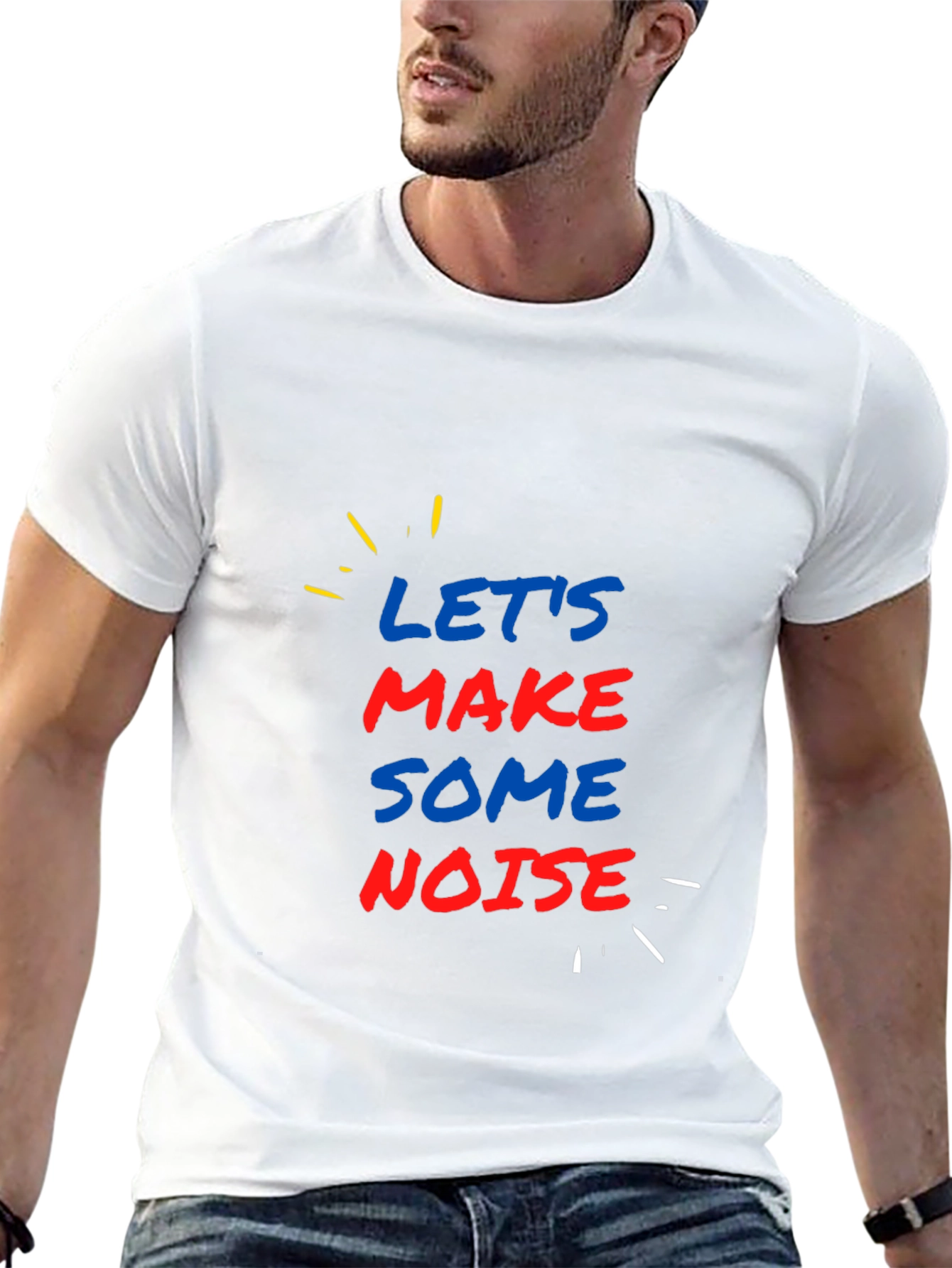 Lets Make Some Noise Graphic Tee