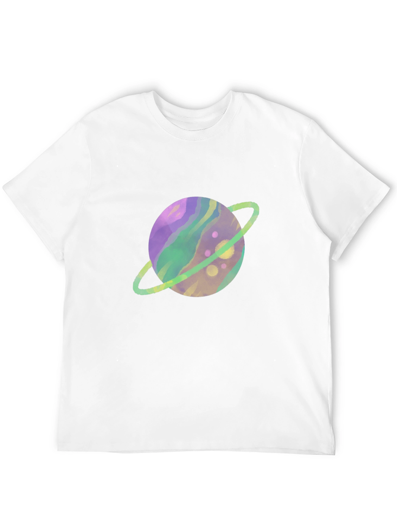Planet Graphic Tee - Black Cotton