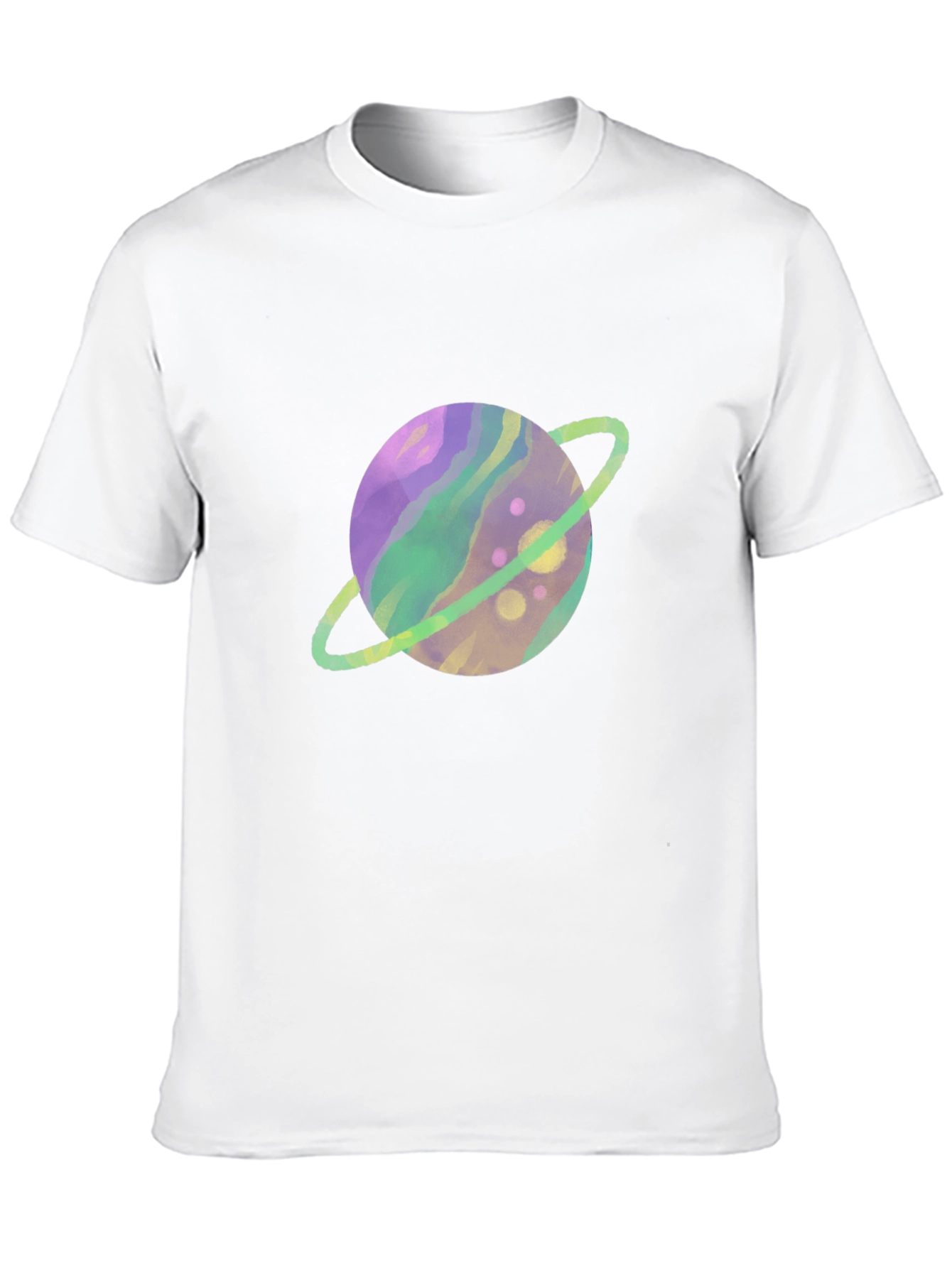 Planet Graphic Tee - Black Cotton
