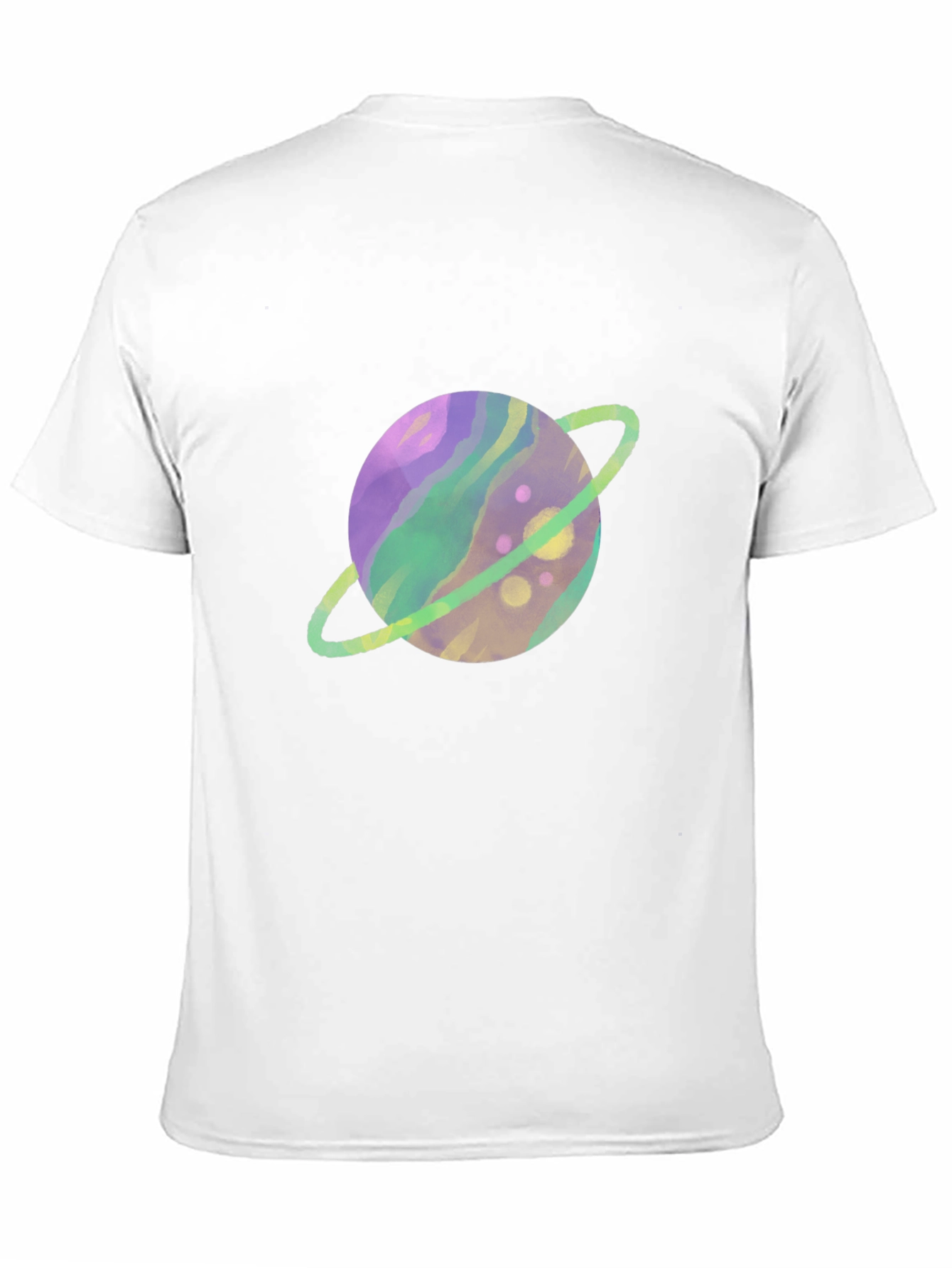 Planet Graphic Tee - Black Cotton