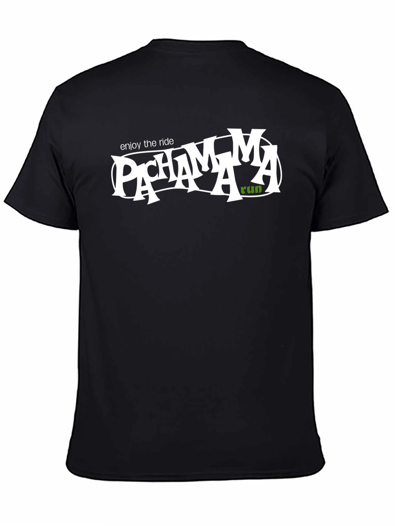 Pacha Mama Run Black T-Shirt
