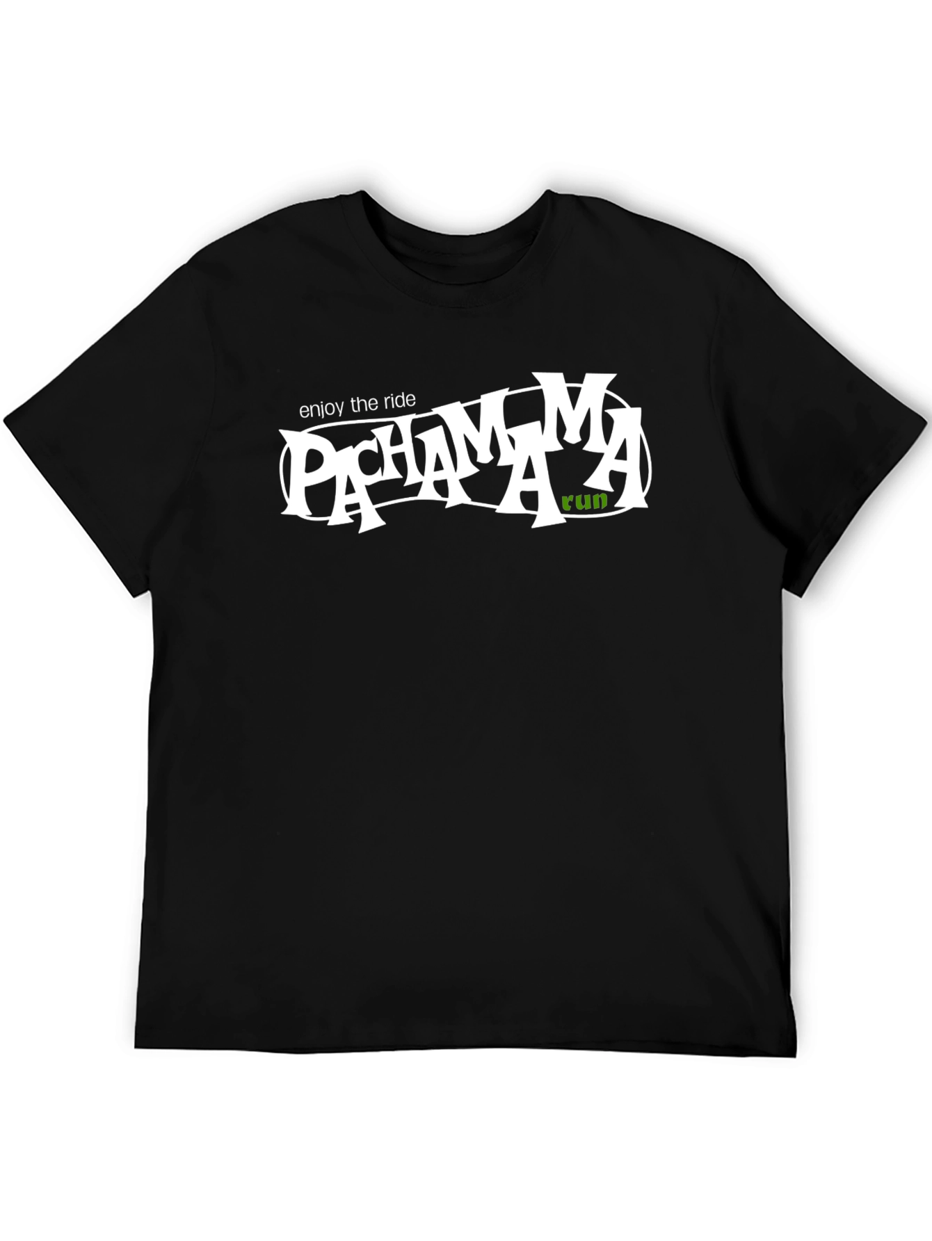 Pacha Mama Run Black T-Shirt