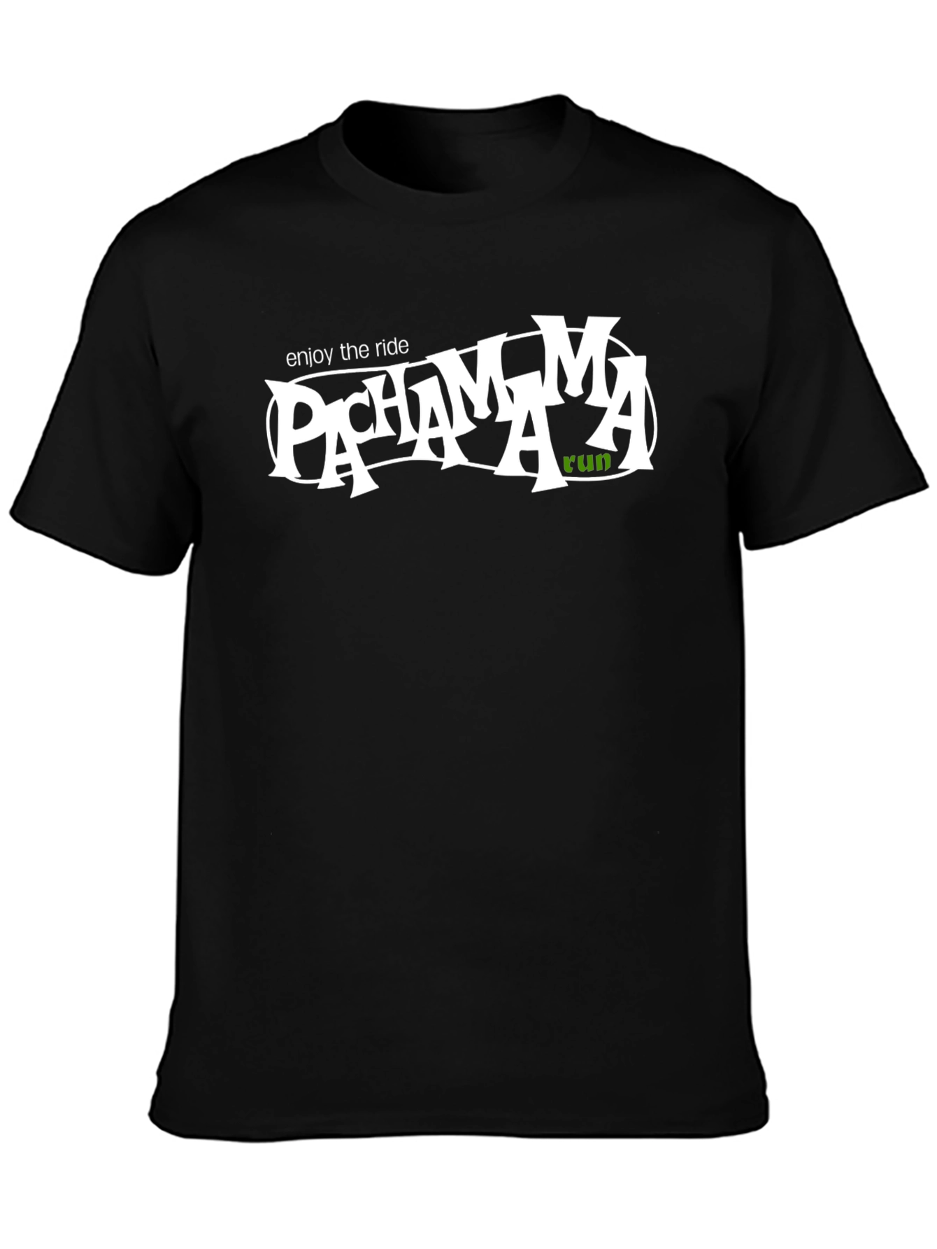 Pacha Mama Run Black T-Shirt