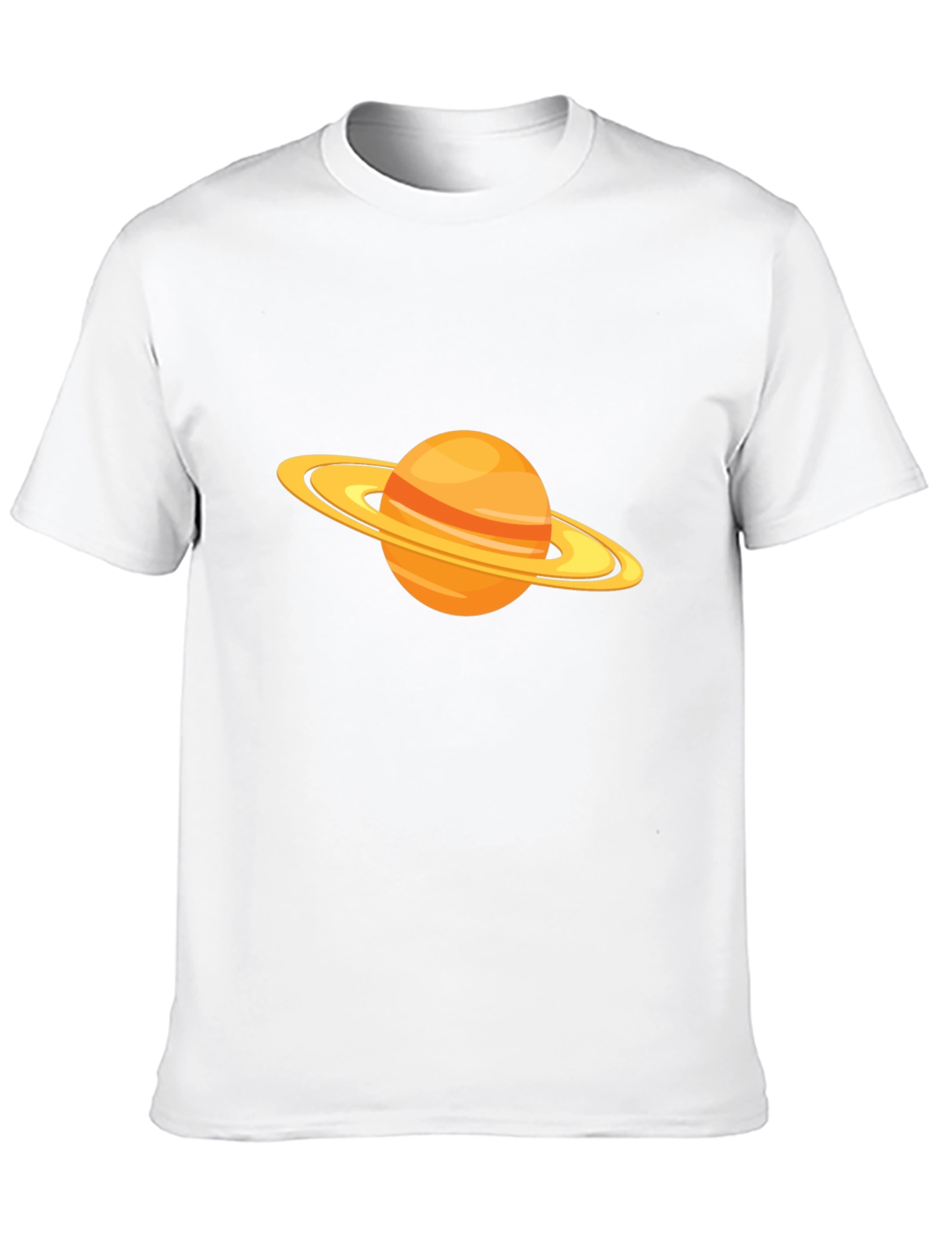 Saturn Graphic Black T-Shirt
