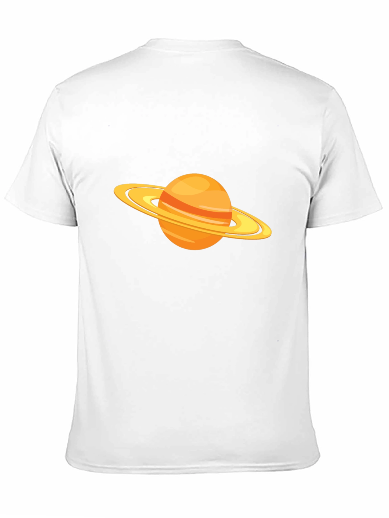 Saturn Graphic Black T-Shirt