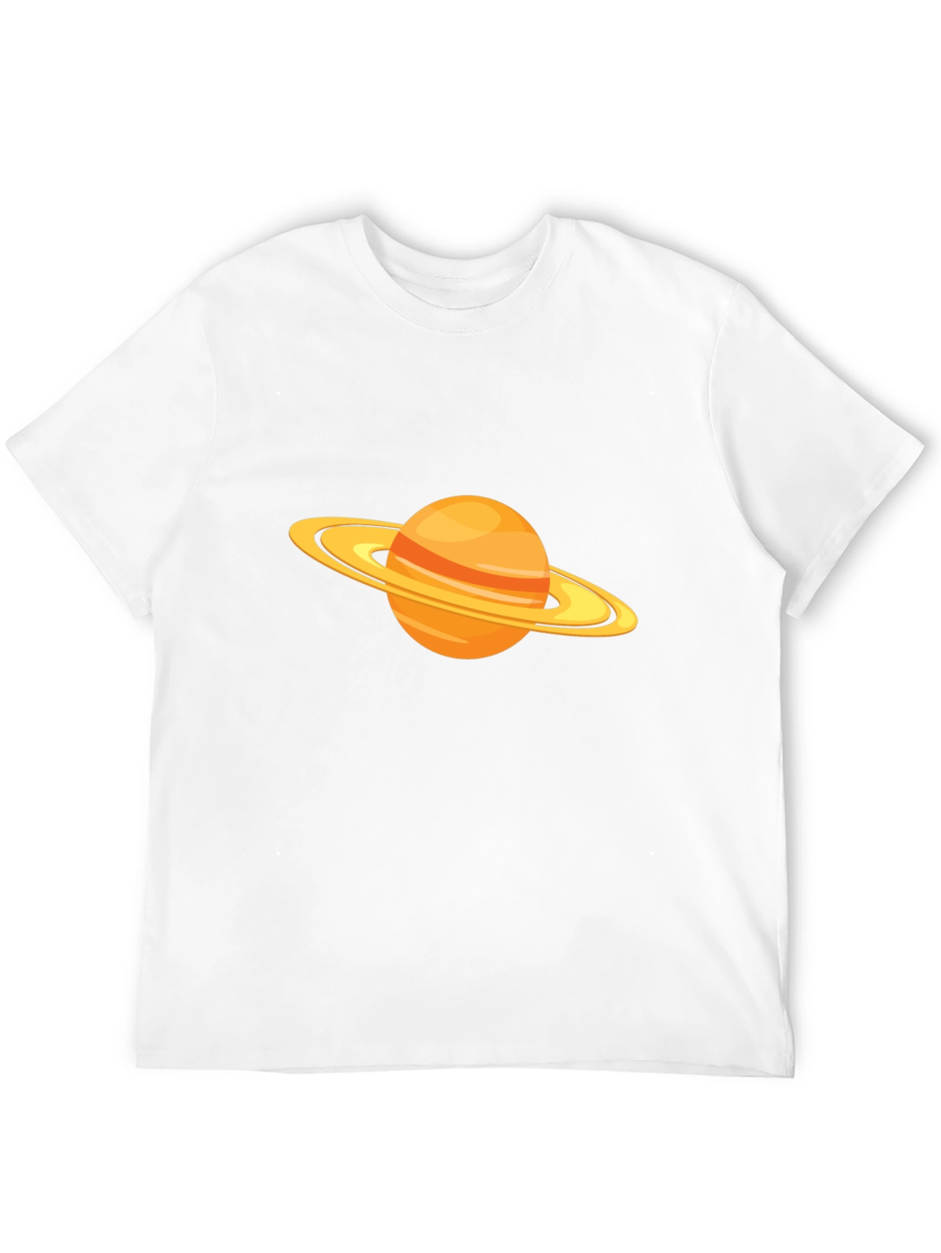 Saturn Graphic Black T-Shirt