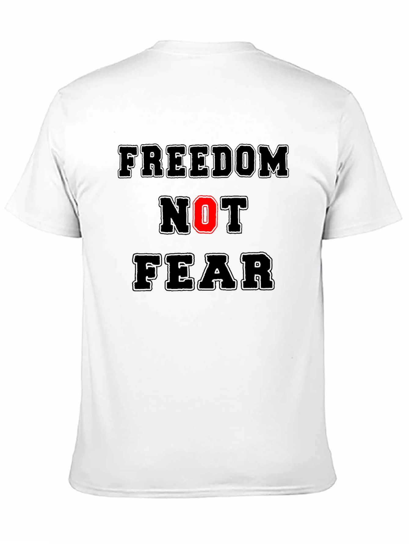 Freedom Not Fear Graphic Tee