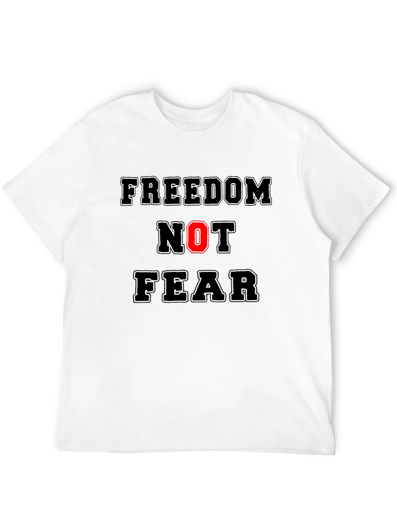 Freedom Not Fear Graphic Tee