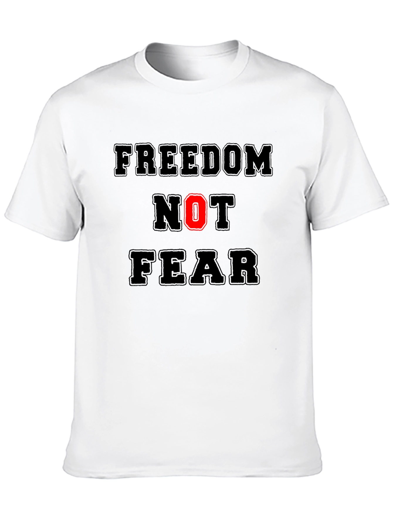 Freedom Not Fear Graphic Tee